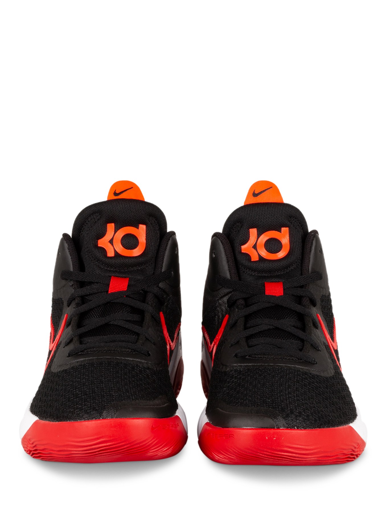 Nike Buty do koszykówki KD TREY 5 IX, Kolor: CZARNY/ CZERWONY (Obrazek 3)