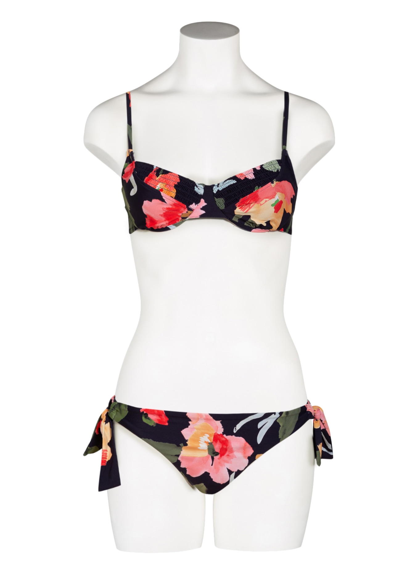 SEAFOLLY Dół od bikini SUMMER MEMOIRS , Kolor: GRANATOWY/ JASNOCZERWONY/ OLIWKOWY (Obrazek 2)
