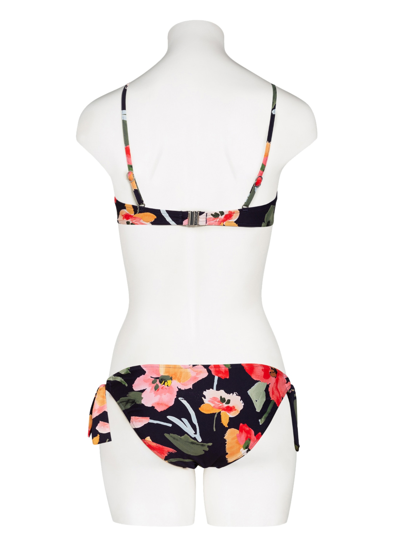 SEAFOLLY Bikini-Hose SUMMER MEMOIRS , Farbe: DUNKELBLAU/ HELLROT/ OLIV (Bild 3)