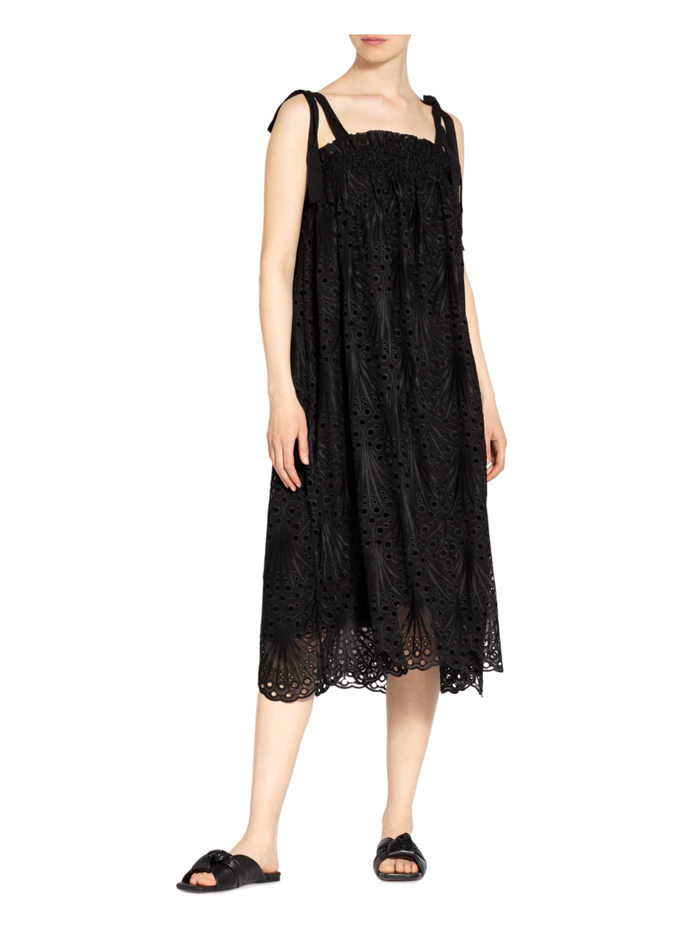 BRUUNS BAZAAR Dress PEACOCK CHRISTINE, Color: BLACK (Image 2)