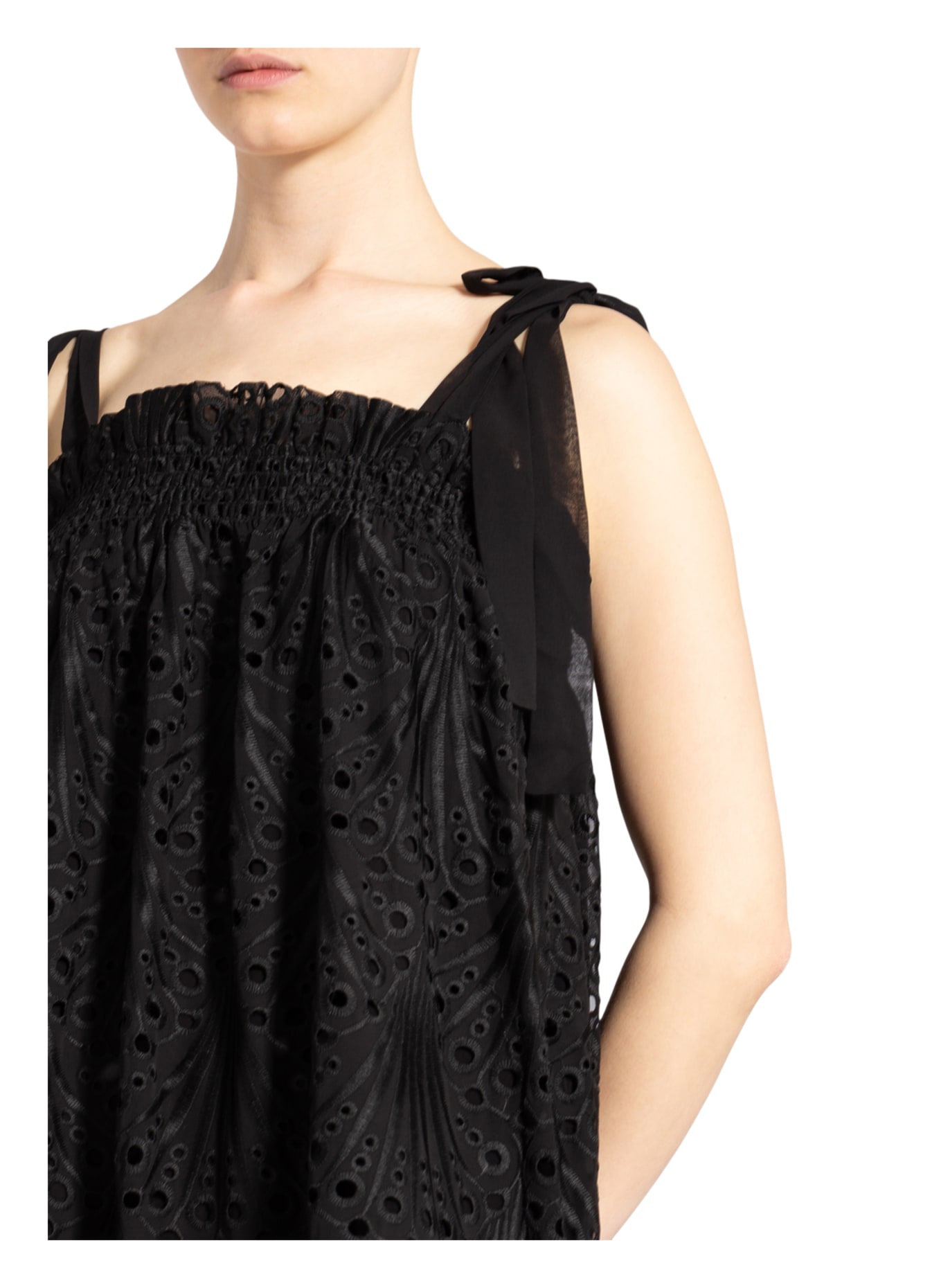 BRUUNS BAZAAR Dress PEACOCK CHRISTINE, Color: BLACK (Image 4)