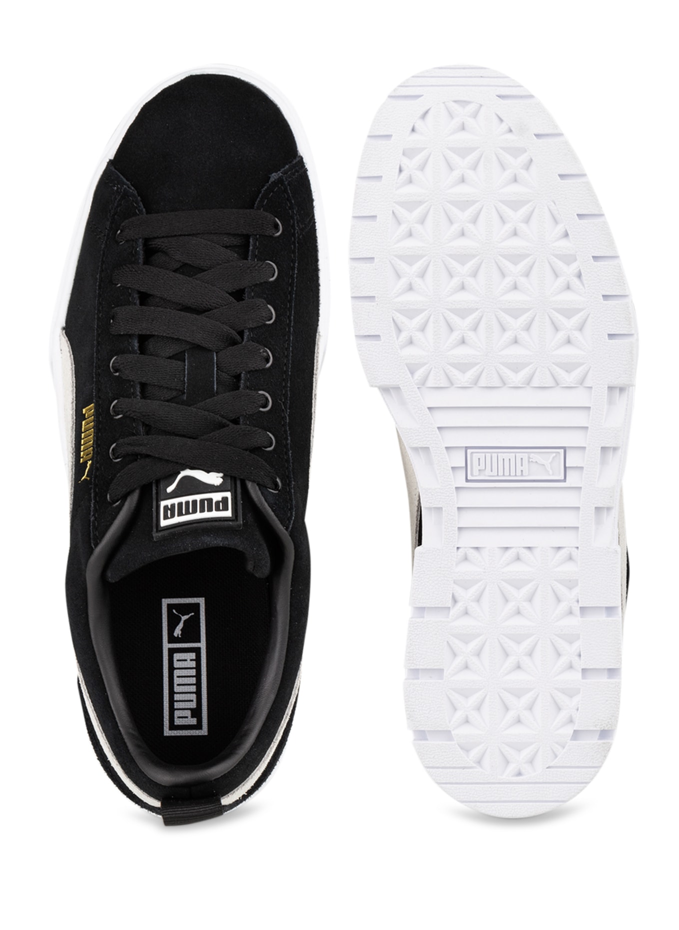 PUMA Platform sneakers MAYZE, Color: BLACK/ CREAM (Image 5)