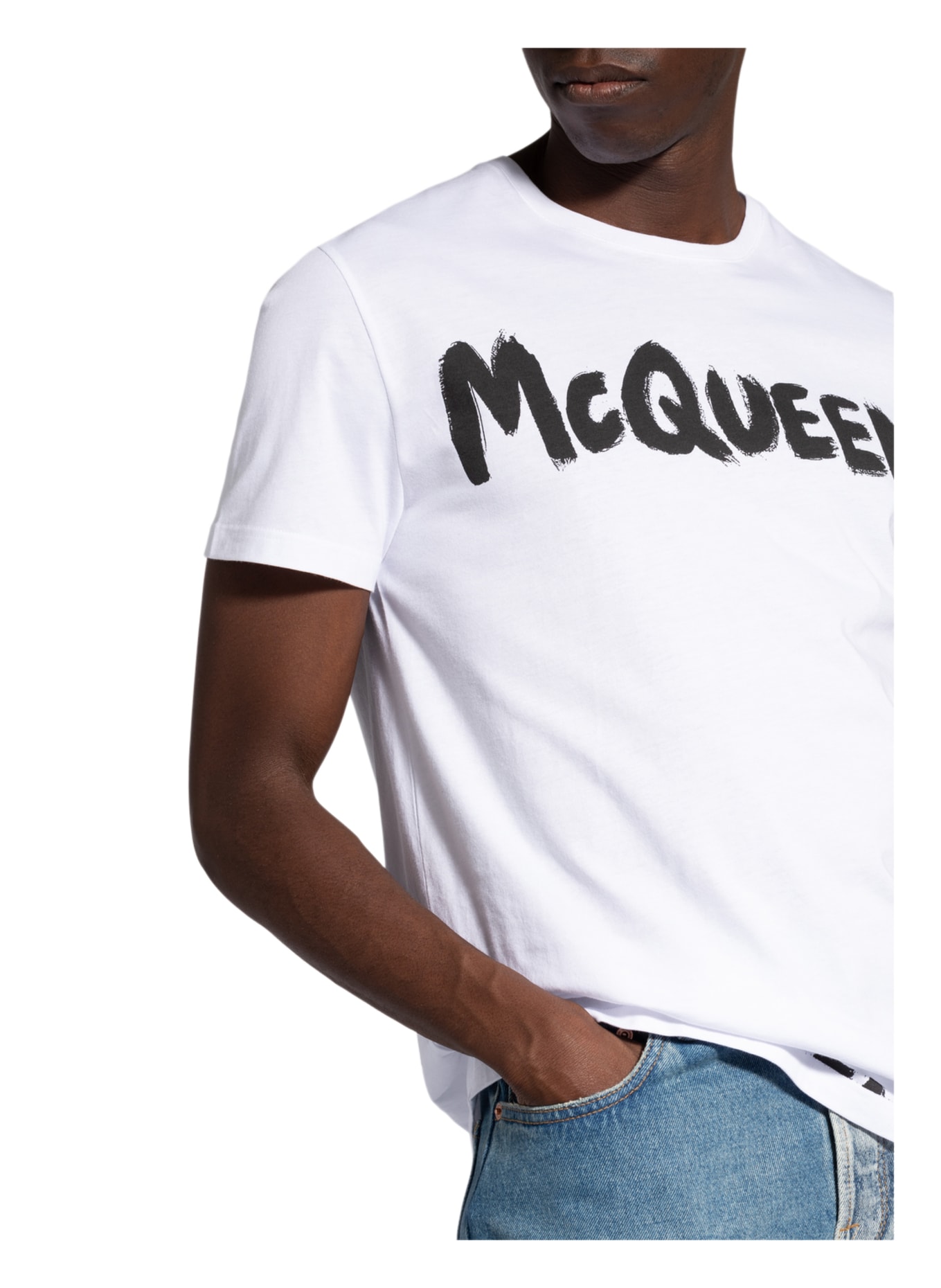 Alexander McQUEEN T-shirt , Kolor: BIAŁY (Obrazek 4)