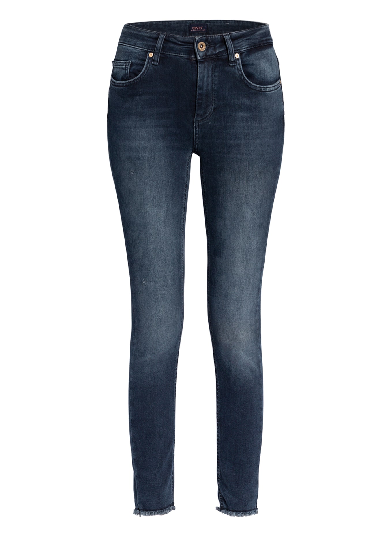 ONLY Skinny jeans, Color: DARK BLUE DENIM (Image 1)