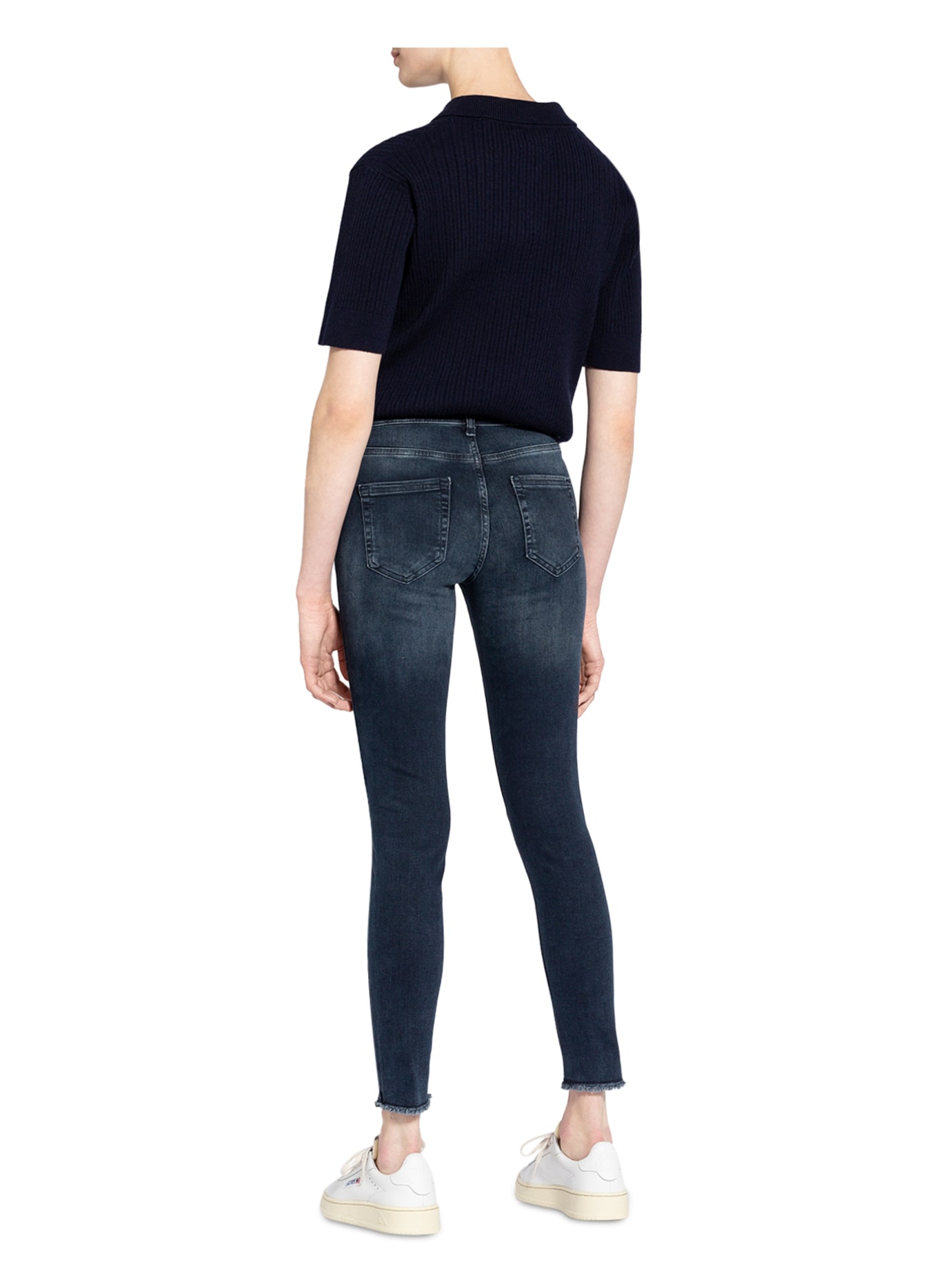 ONLY Skinny jeans, Color: DARK BLUE DENIM (Image 3)