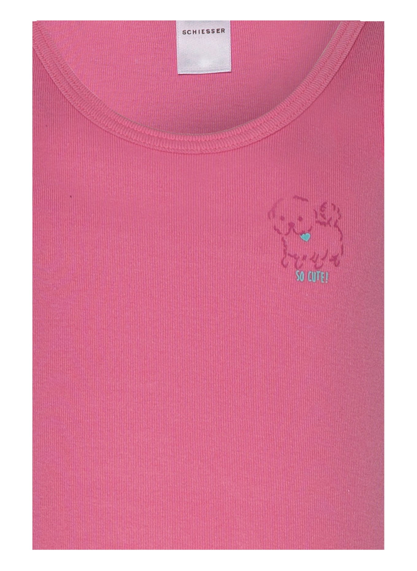 SCHIESSER 2er-Pack Tops ORIGINAL CLASSICS: WEISS / ROSA