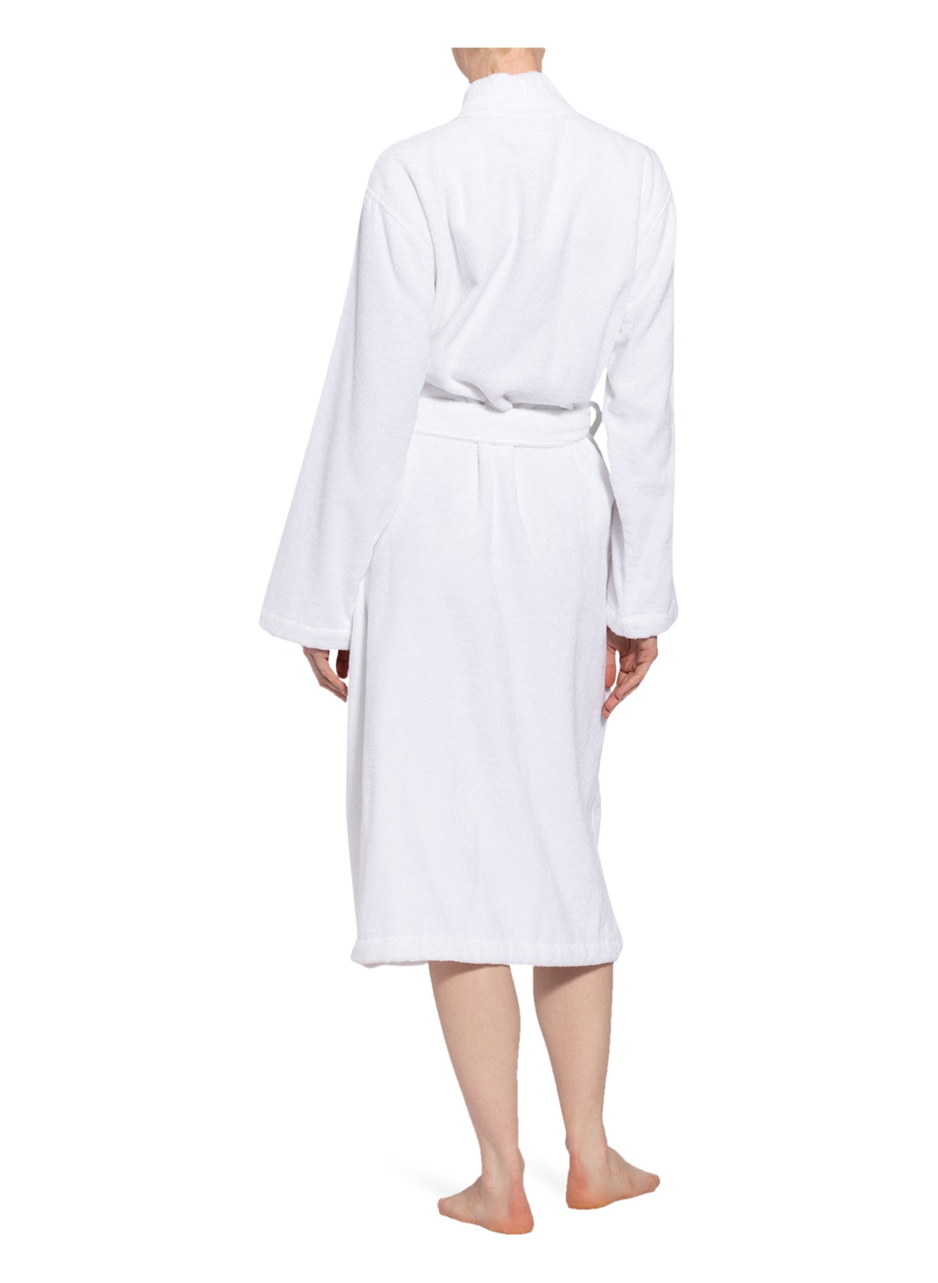 Cawö Women’s bathrobe , Color: WHITE (Image 3)
