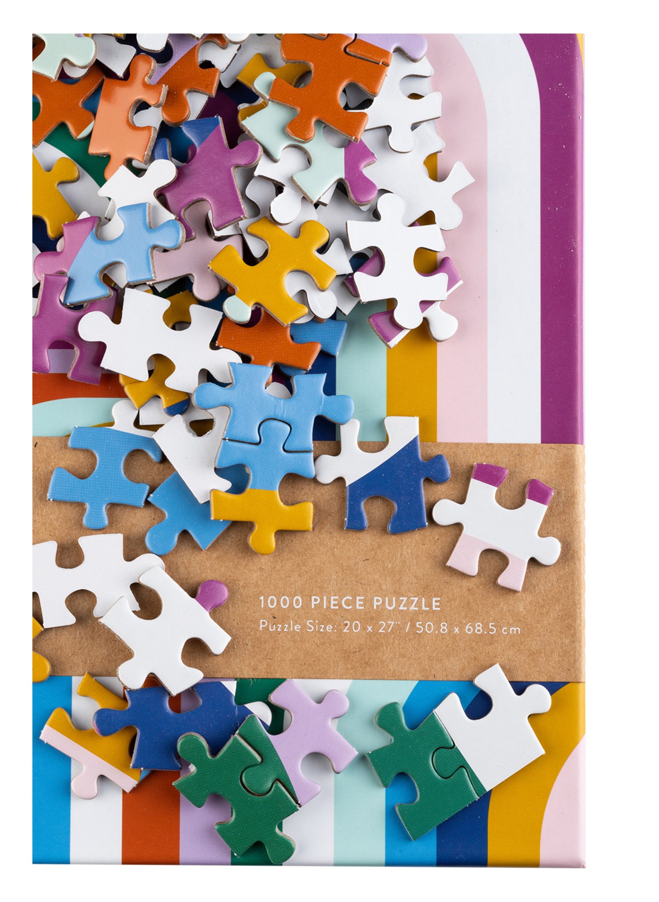 JONATHAN ADLER Puzzle, Farbe: WEISS/ MINT/ FUCHSIA (Bild 2)