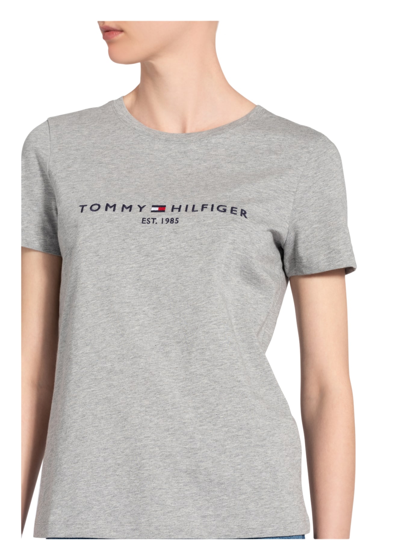 TOMMY HILFIGER T-Shirt, Farbe: HELLGRAU (Bild 4)
