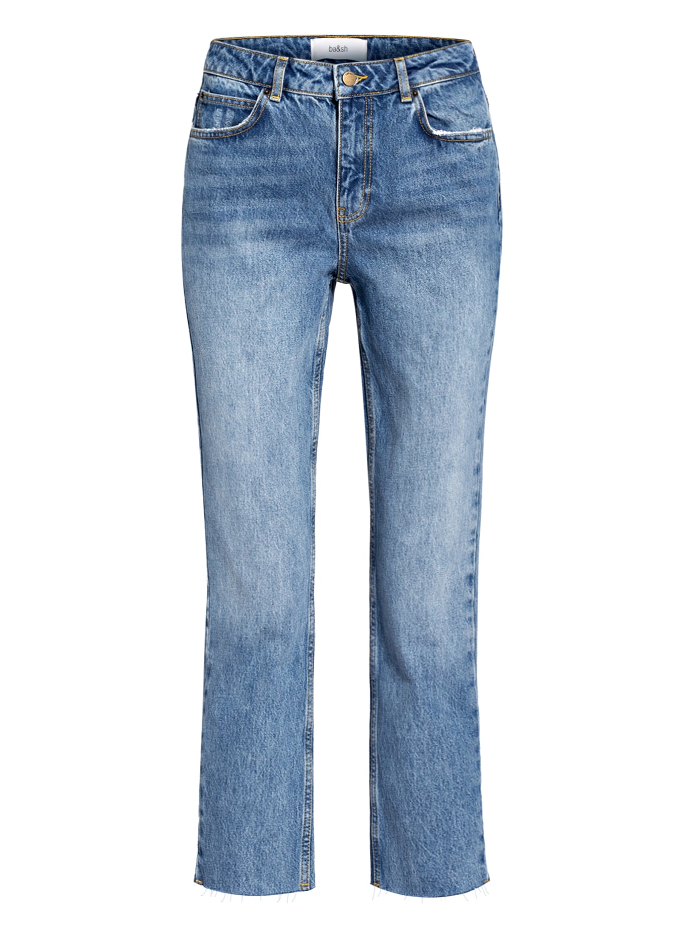 ba&sh 7/8-Jeans EVAN, Farbe: LIGHTUSEDBLUE LIGHTUSEDBLUE (Bild 1)