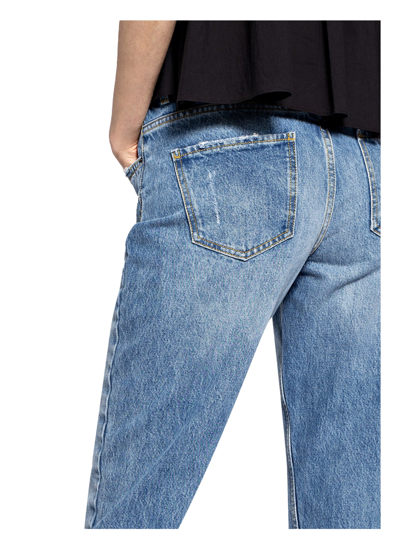 ba&sh 7/8-Jeans EVAN, Farbe: LIGHTUSEDBLUE LIGHTUSEDBLUE (Bild 5)