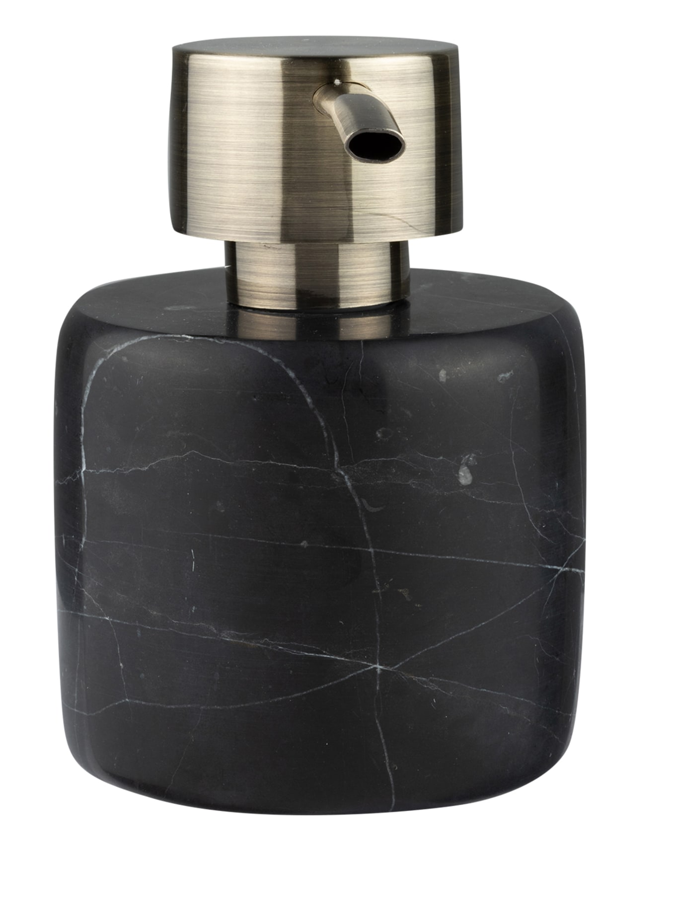 AQUANOVA Soap dispenser NERO, Color: BLACK/ WHITE/ GOLD (Image 1)