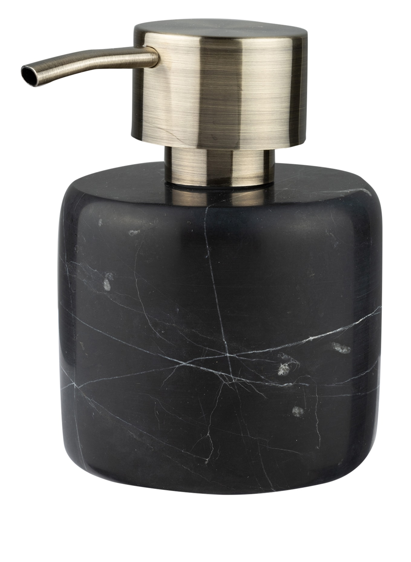 AQUANOVA Soap dispenser NERO, Color: BLACK/ WHITE/ GOLD (Image 2)