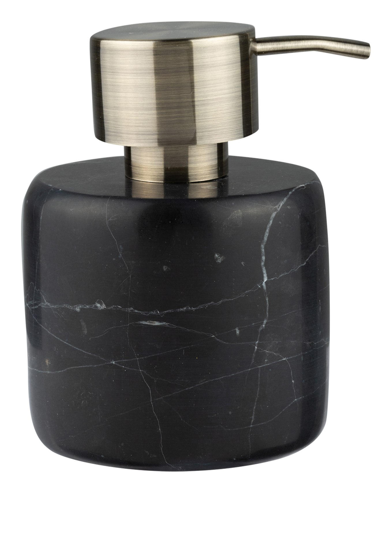 AQUANOVA Soap dispenser NERO, Color: BLACK/ WHITE/ GOLD (Image 3)