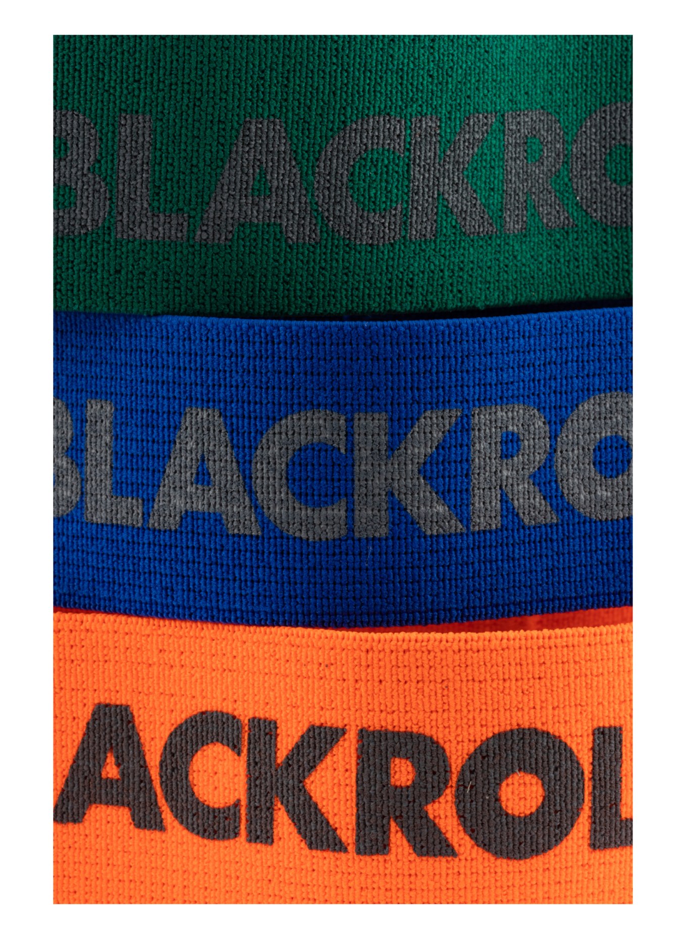 BLACKROLL 3er-Set Fitnessbänder LOOP BAND, Farbe: BLAU/ GRÜN/ ORANGE (Bild 2)