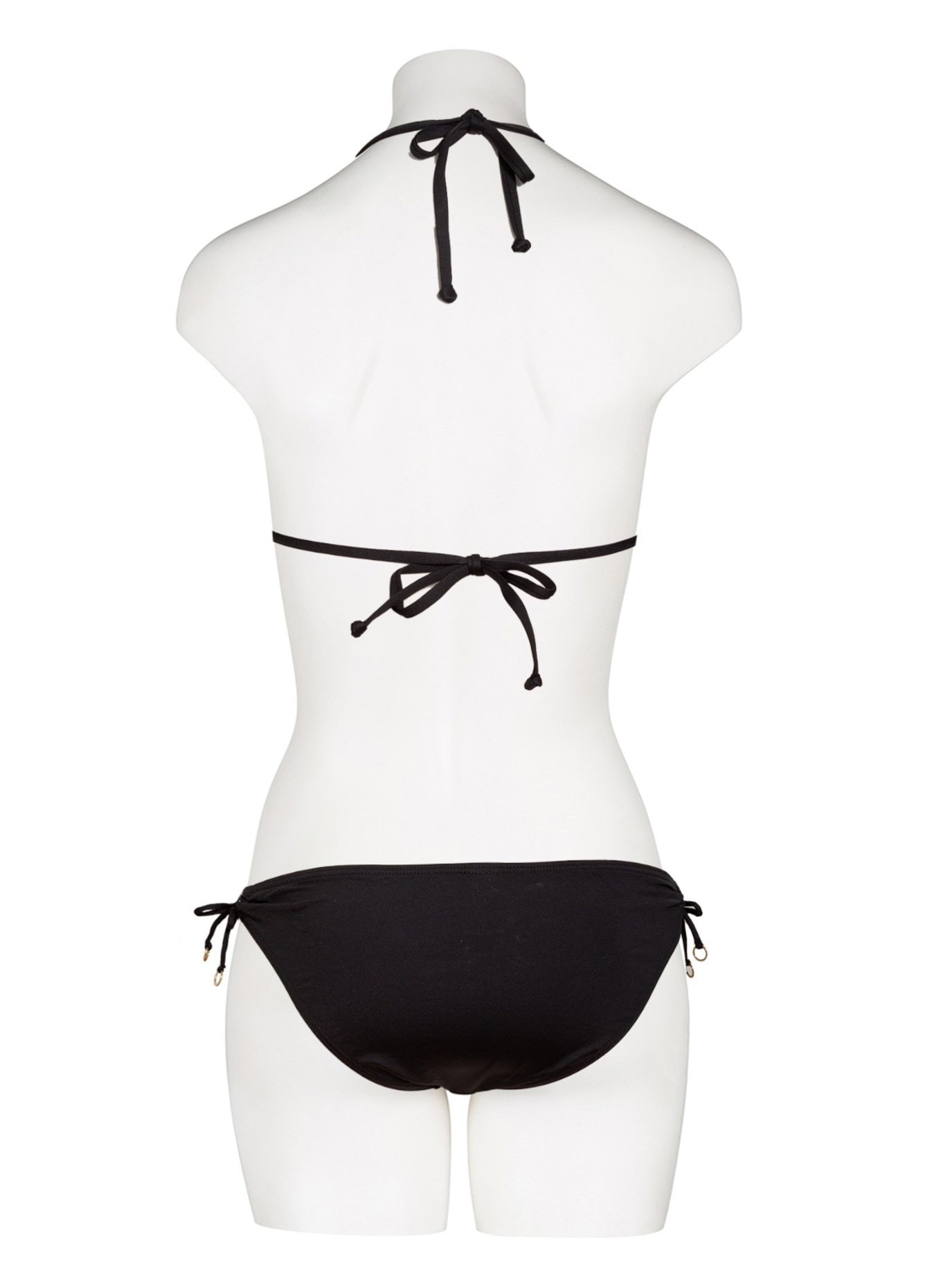 Hot Stuff Triangel-Bikini-Top SOLIDS BLACK, Farbe: SCHWARZ (Bild 3)