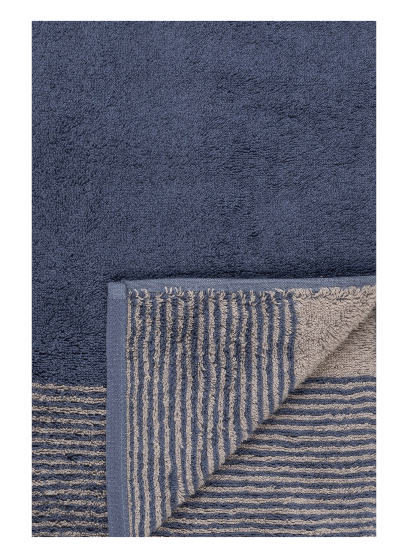 Cawö Handtuch, Farbe: BLAU/ HELLGRAU (Bild 3)