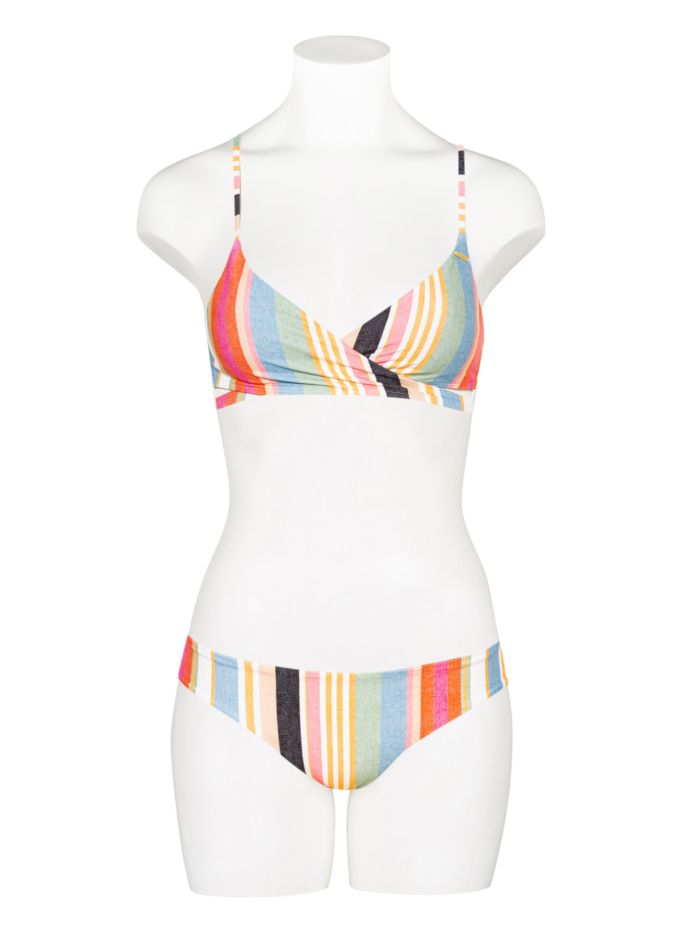 O'NEILL Bralette bikini top BAAY, Color: CREAM/ LIGHT GREEN (Image 2)
