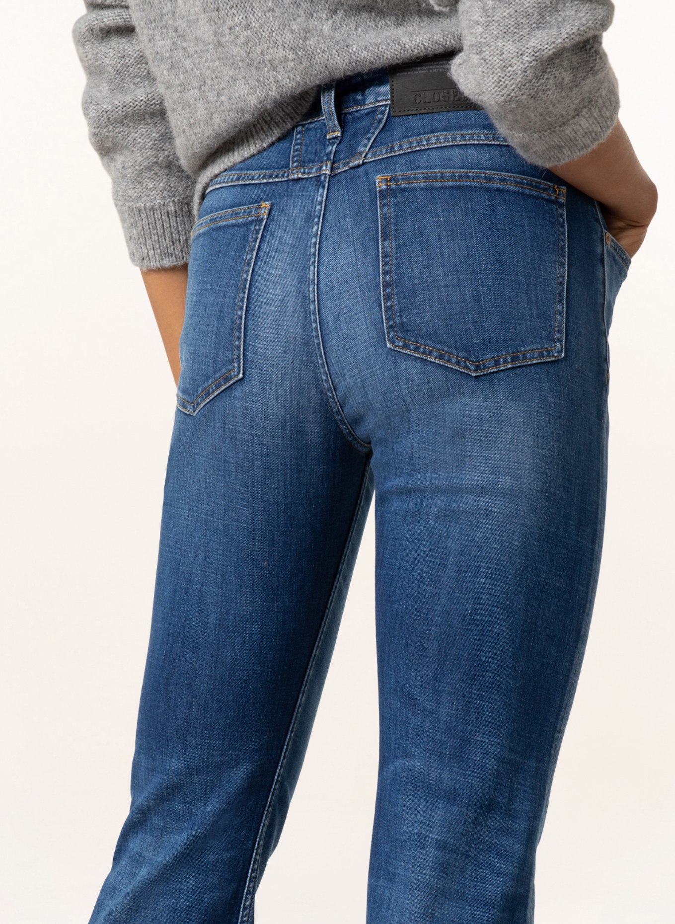 CLOSED Bootcut-Jeans RAWLIN, Farbe: DBL DARK BLUE (Bild 5)