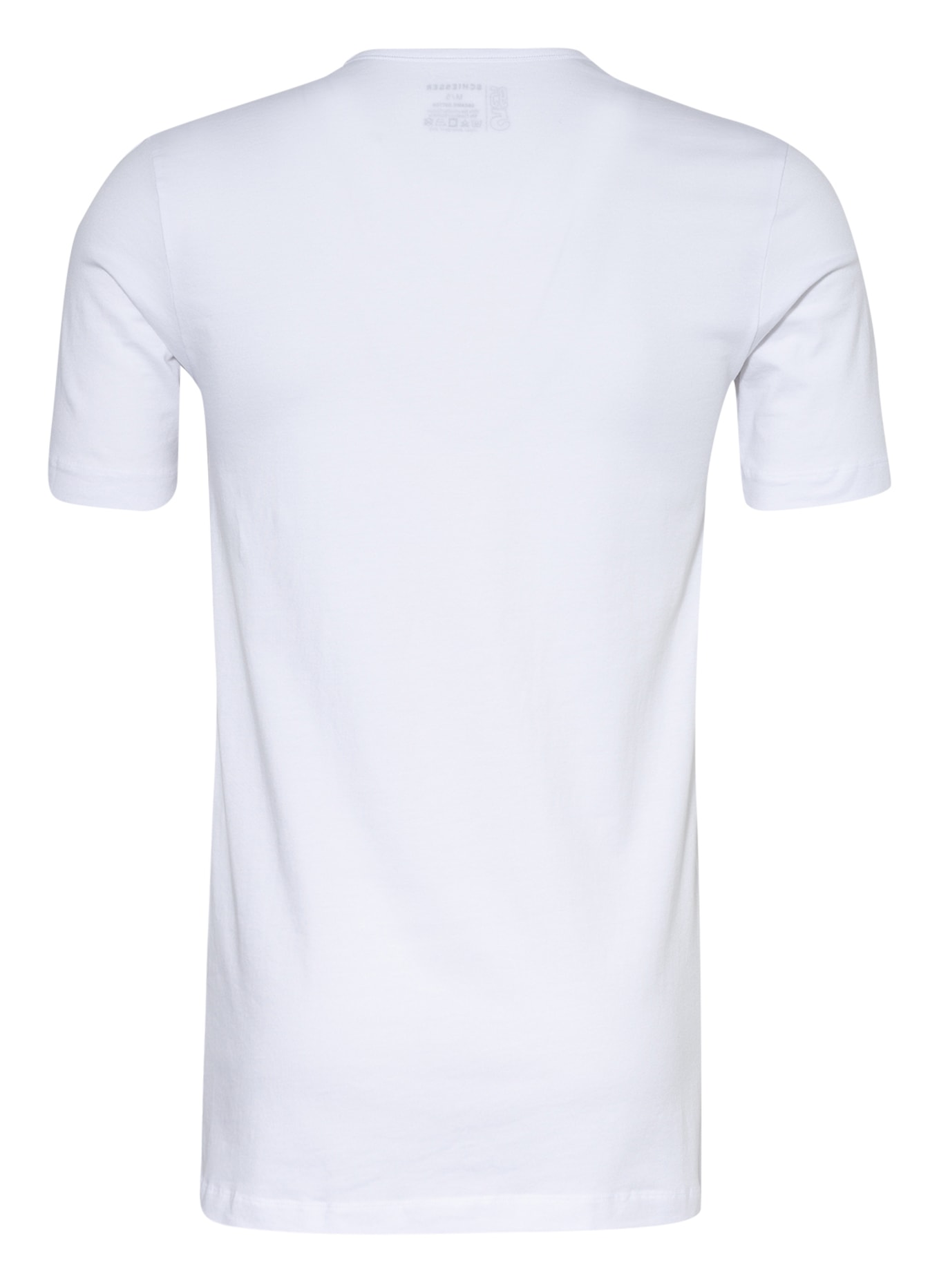 SCHIESSER 2-pack T-shirts 95/5, Color: WHITE (Image 2)