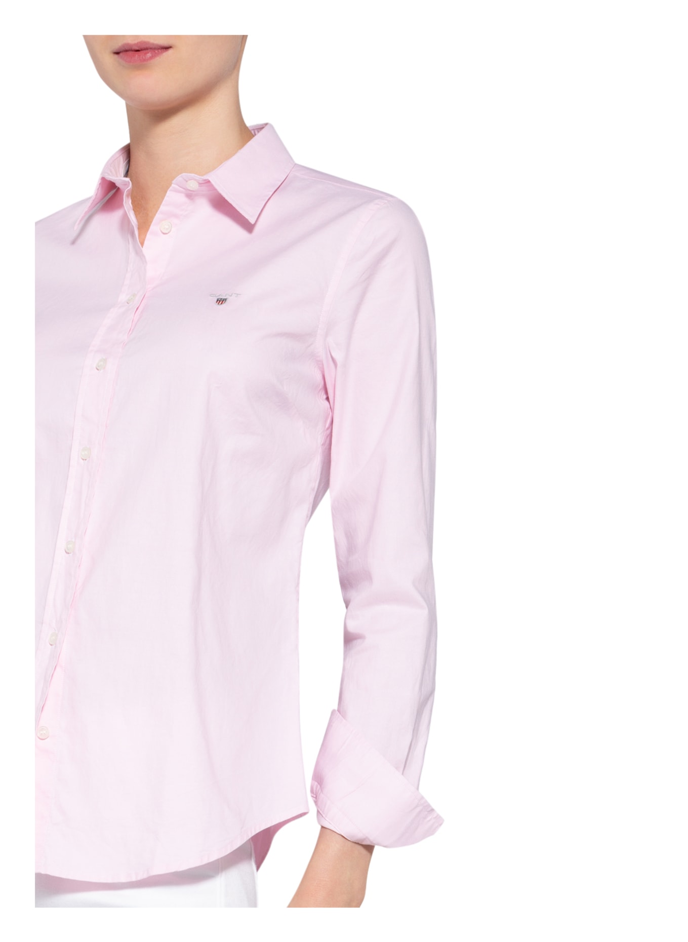 GANT Shirt blouse, Color: LIGHT PINK (Image 4)