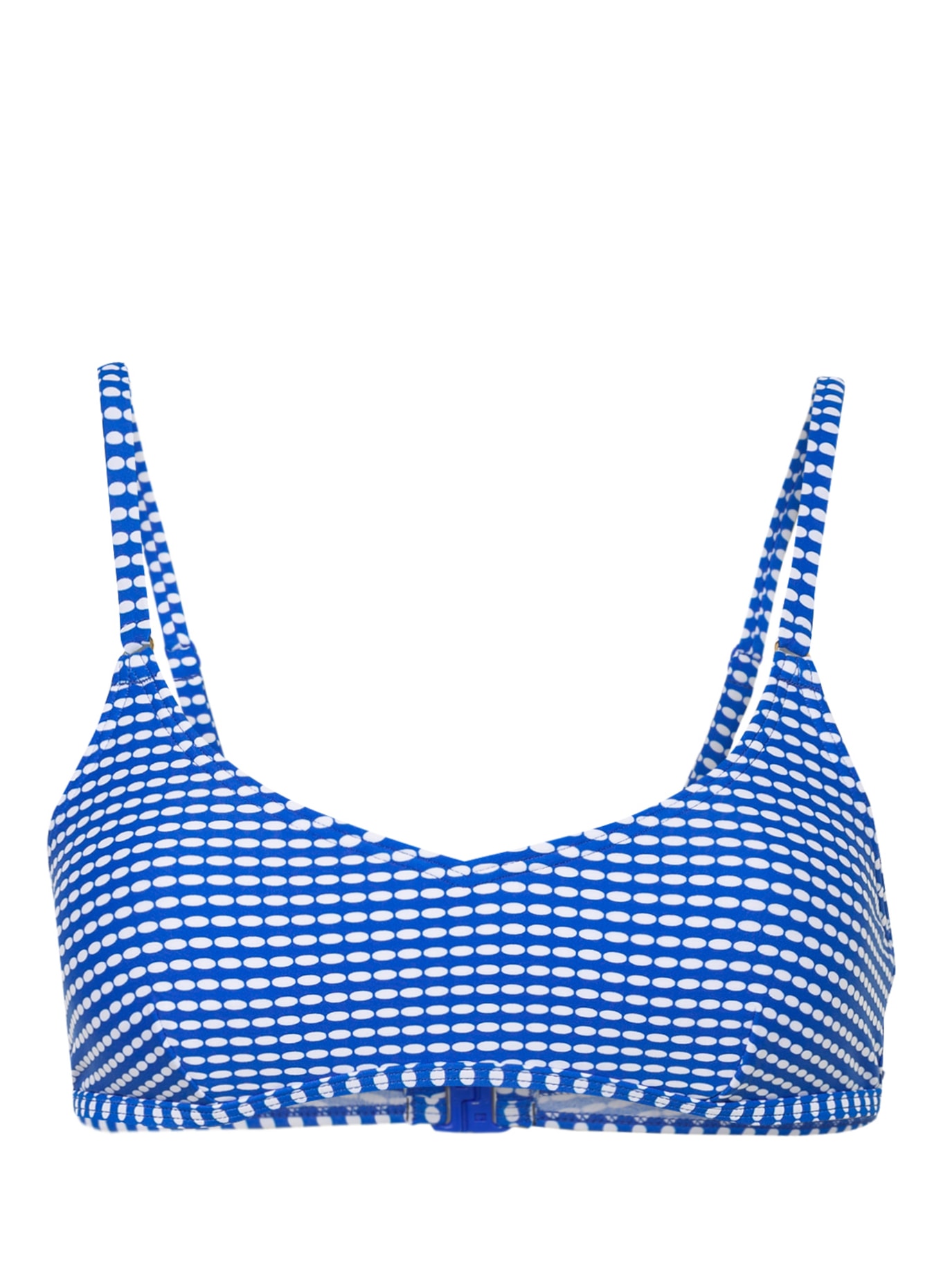 Hot Stuff Bustier-Bikini-Top, Farbe: BLAU/ WEISS (Bild 1)