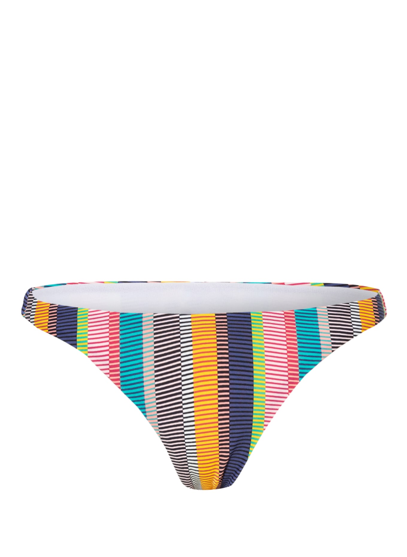 Hot Stuff Basic-Bikini-Hose, Farbe: SCHWARZ/ DUNKELGELB/ ROT (Bild 1)