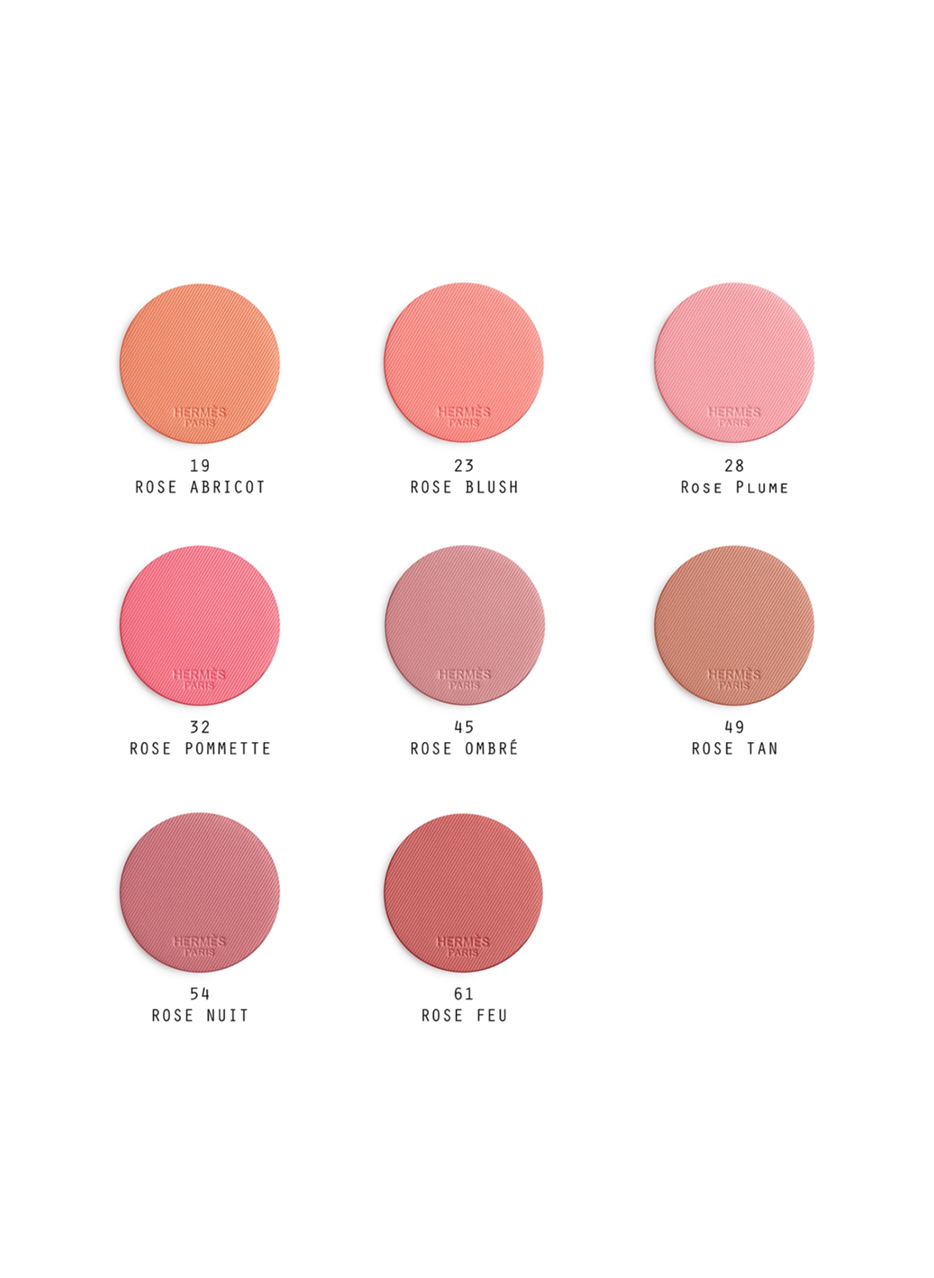 HERMÈS ROSE HERMÈS: 19 ROOS ABRICOT