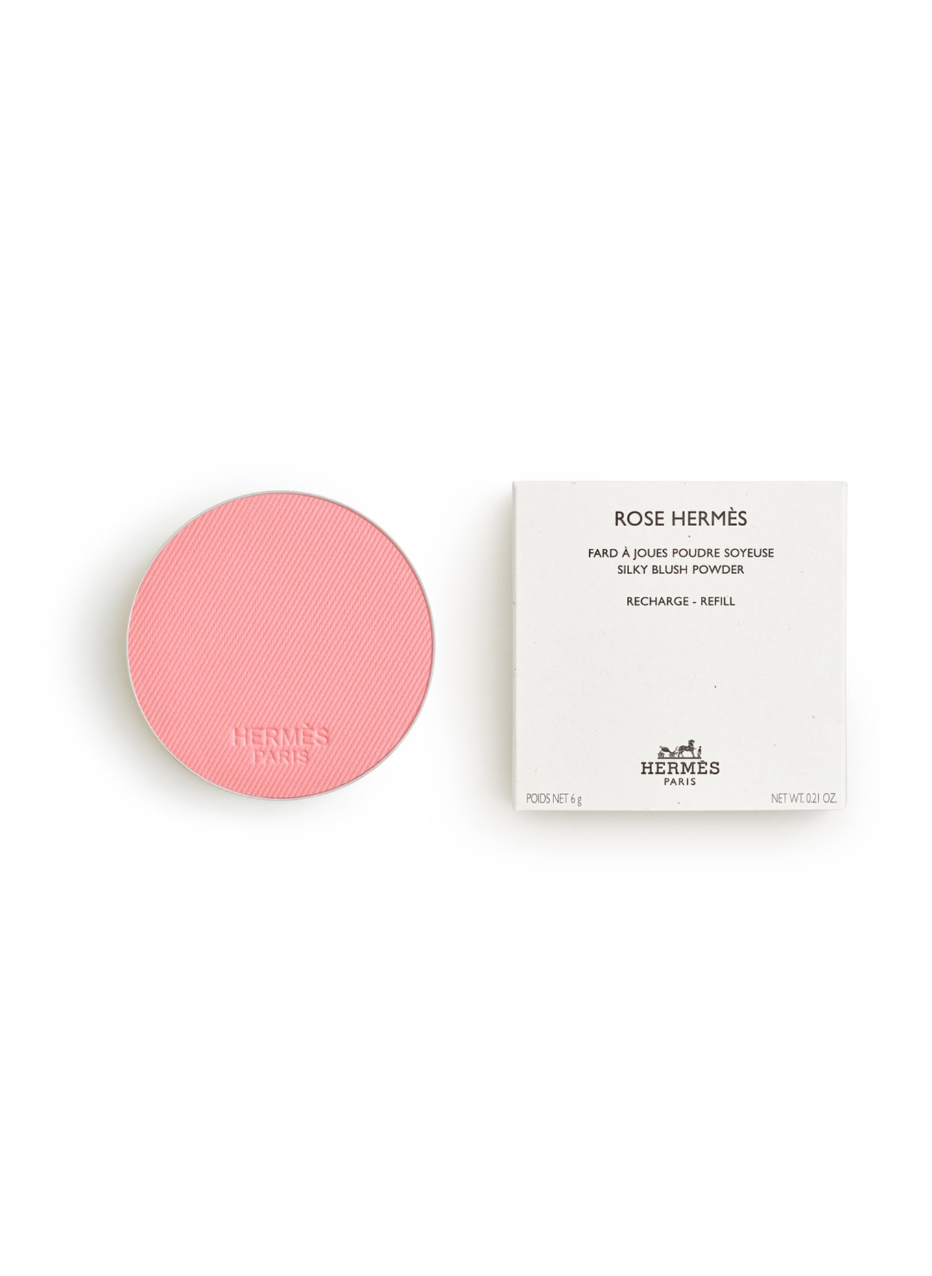 HERMÈS HERMÈS ROSE: 28 ROSE PLUME