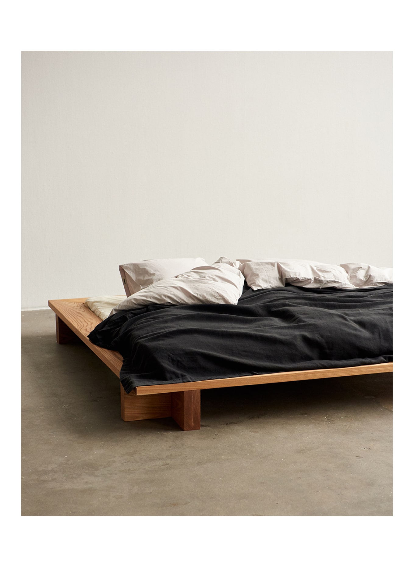 TEKLA Bettbezug: HELLGRAU