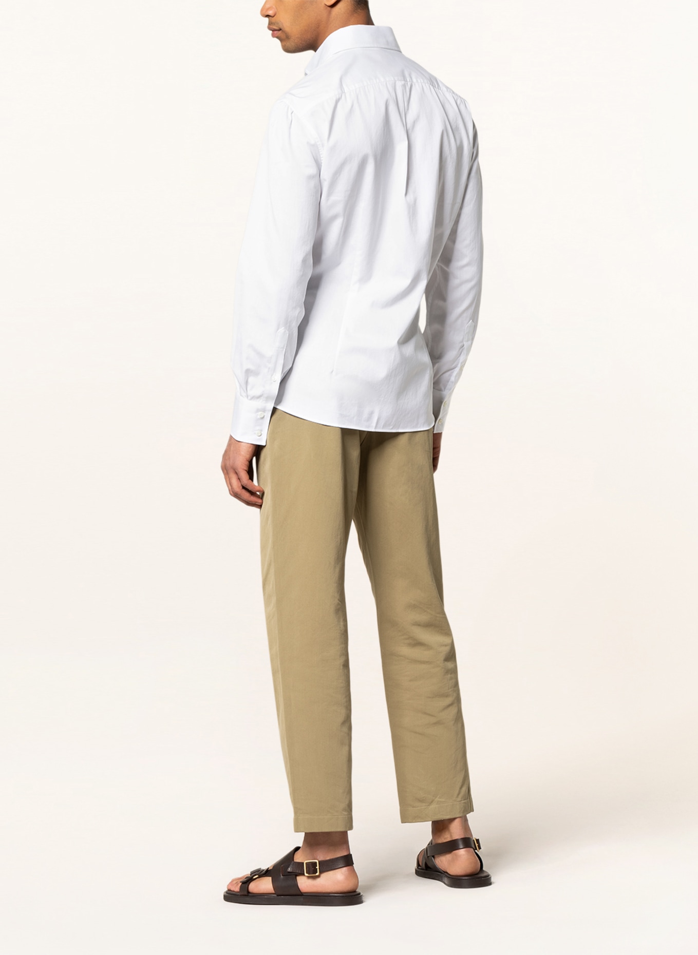 BRUNELLO CUCINELLI Shirt slim fit , Color: WHITE (Image 3)