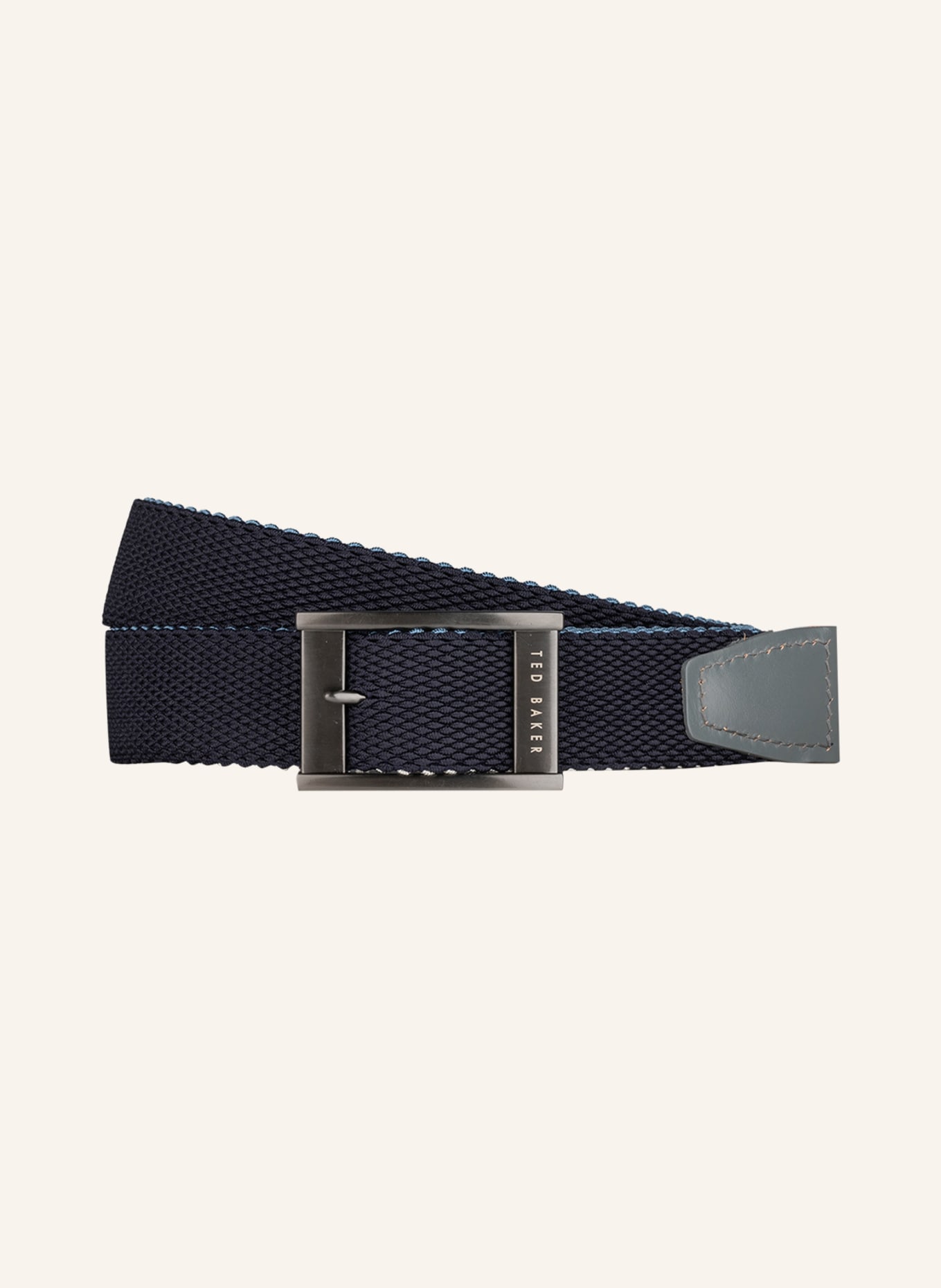 TED BAKER Belt COLUMM reversible, Color: BLUE/ LIGHT BLUE/ WHITE (Image 1)