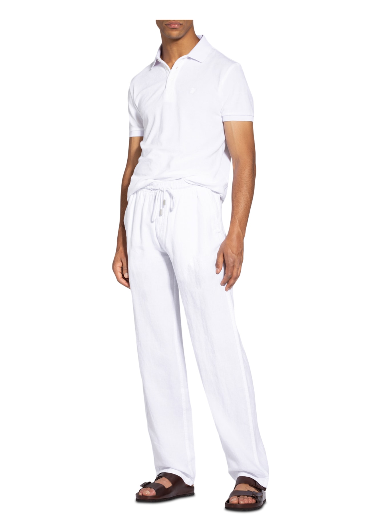 VILEBREQUIN Linen trousers PACHA , Color: WHITE (Image 2)