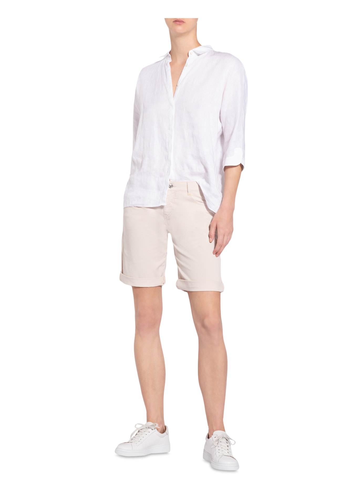MAC Shorts SUMMER CLEAN , Farbe: CREME (Bild 2)