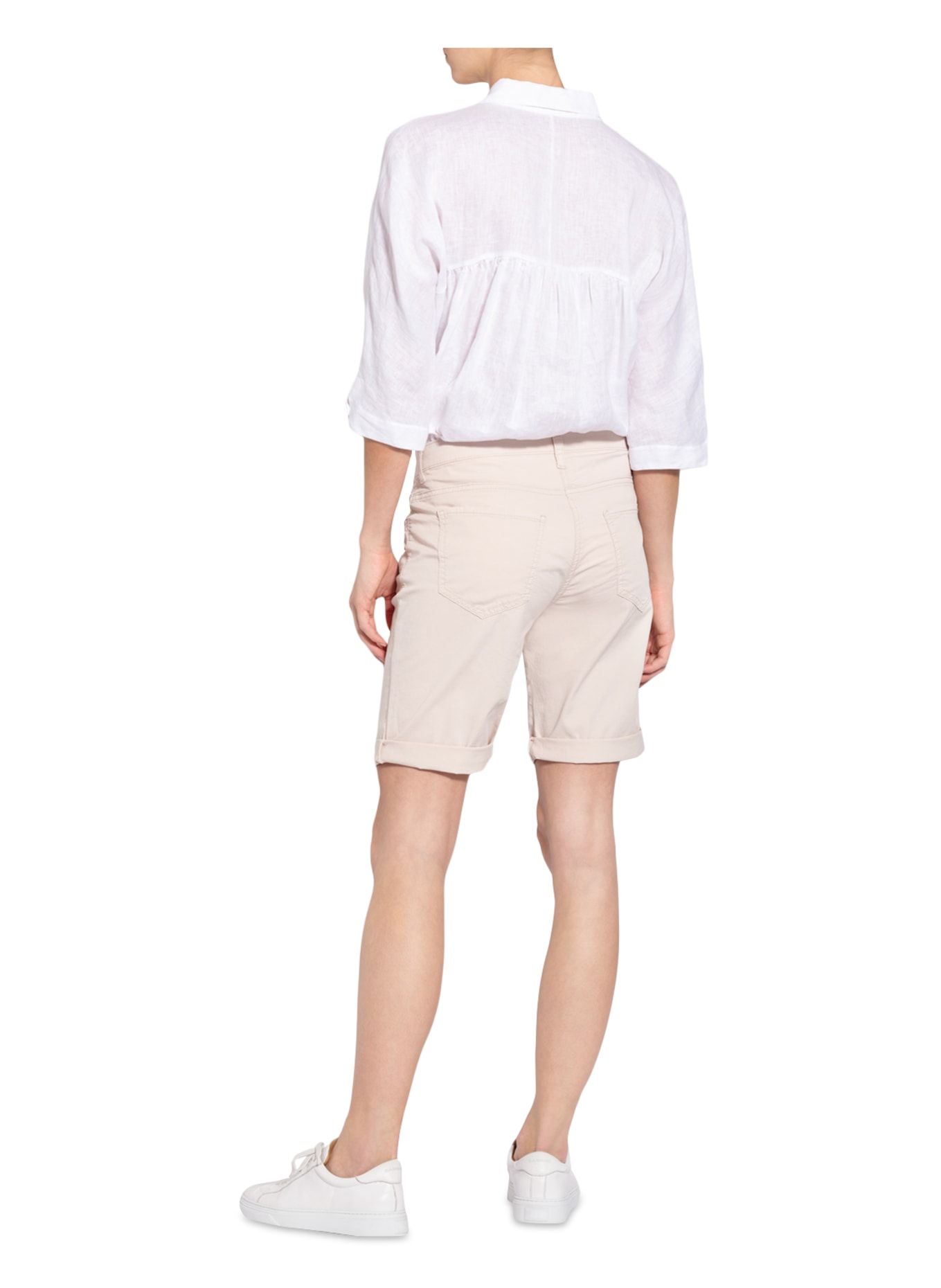 MAC Shorts SUMMER CLEAN , Farbe: CREME (Bild 3)