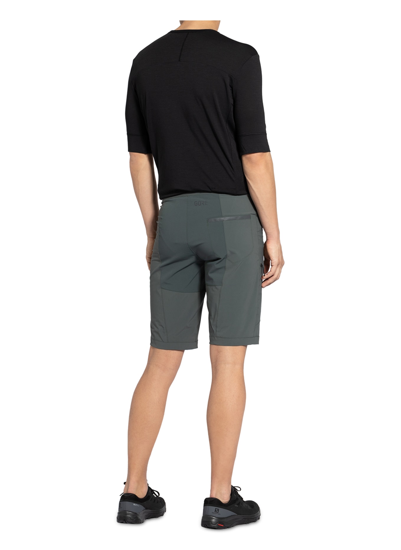 GORE BIKE WEAR Cycling shorts EXPLORE without padded insert, Color: TEAL (Image 3)