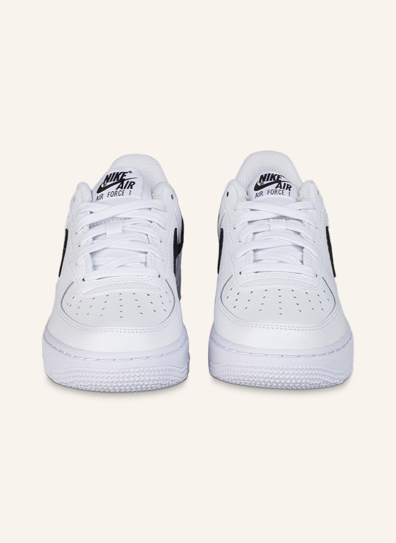 Nike Sneaker AIR FORCE 1: 100 WHITE/BLACK