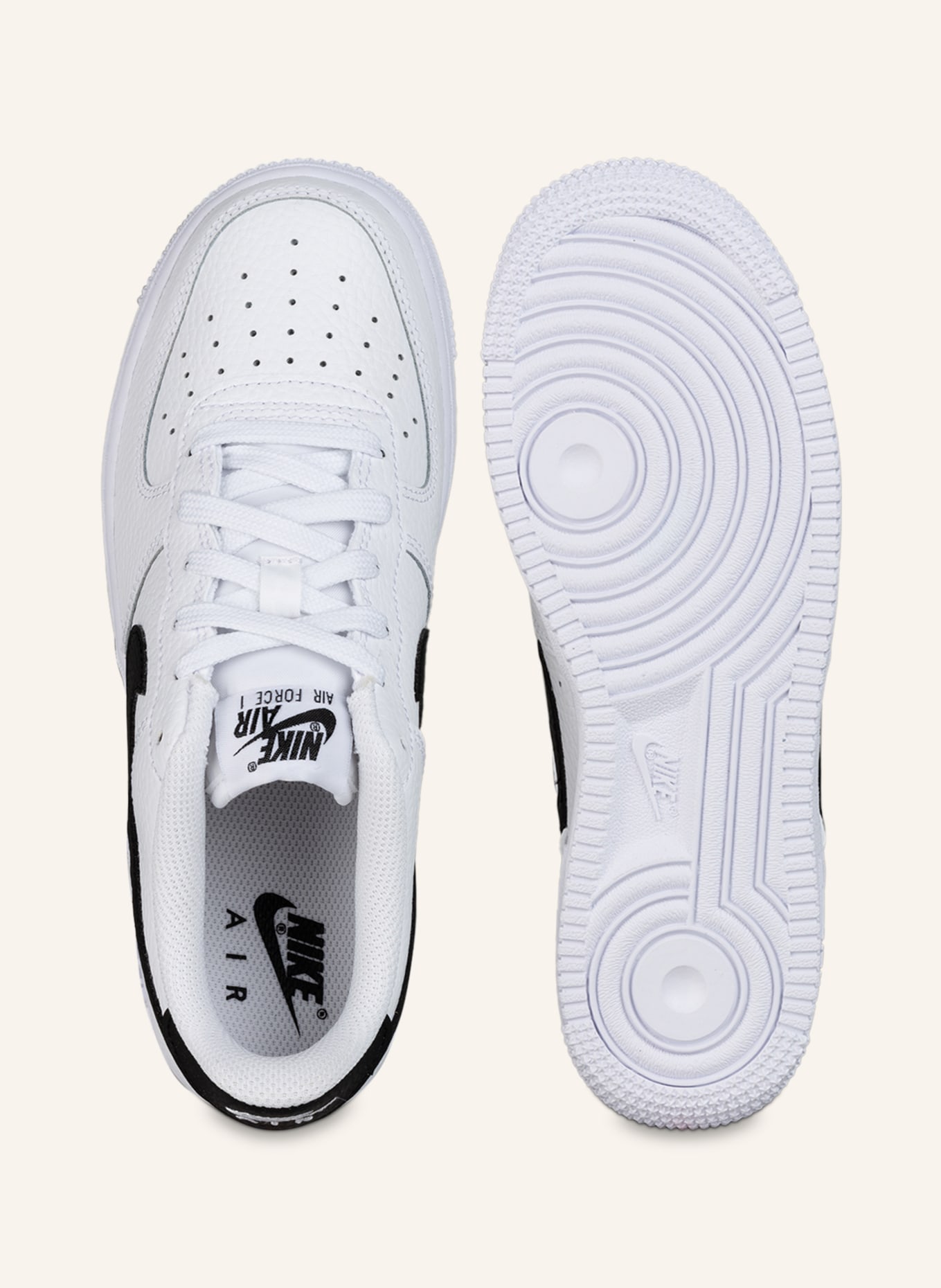 Nike Sneaker AIR FORCE 1: 100 WHITE/BLACK