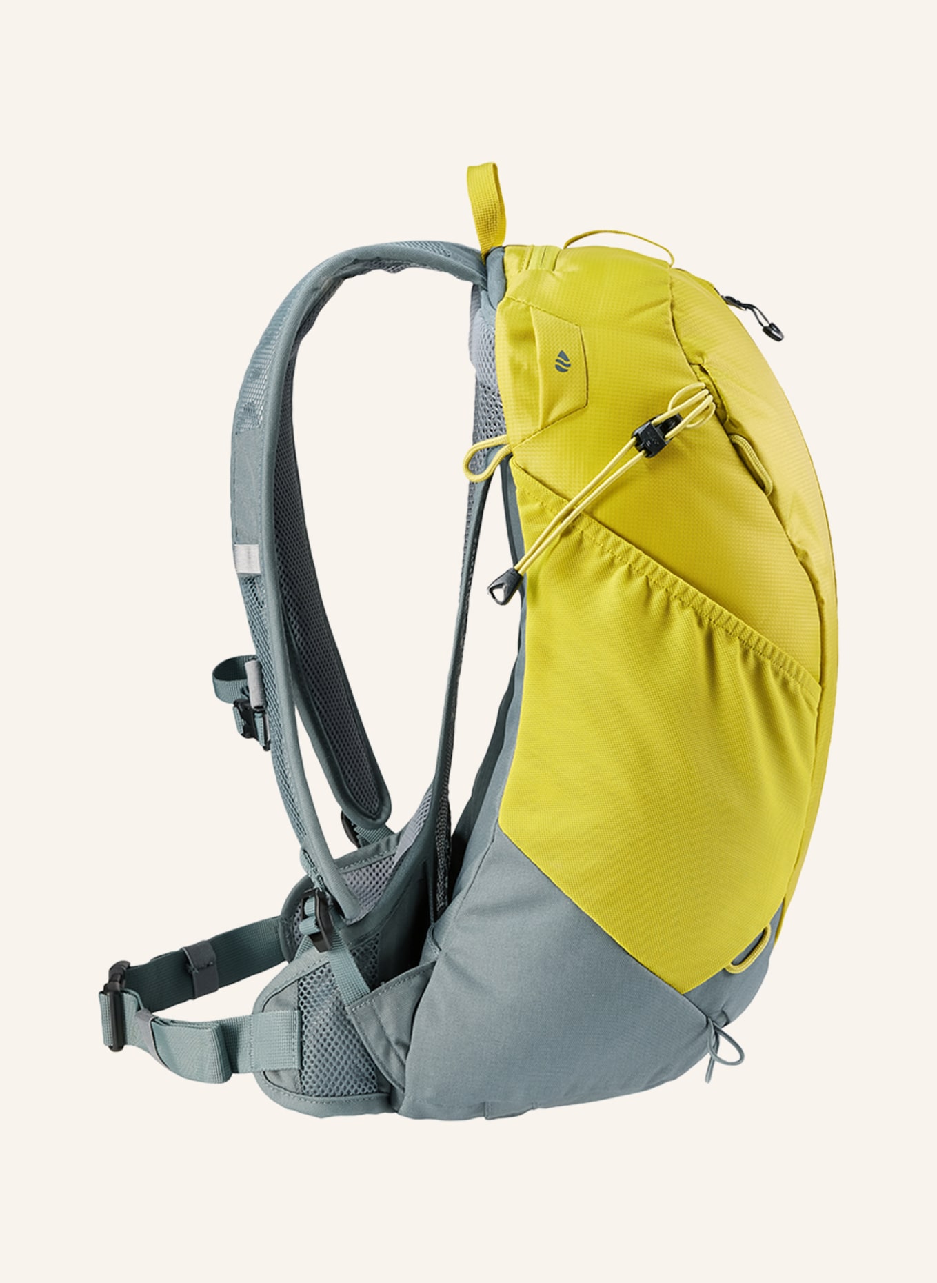 deuter Backpack AC LITE 17 l, Color: TEAL/ YELLOW (Image 2)