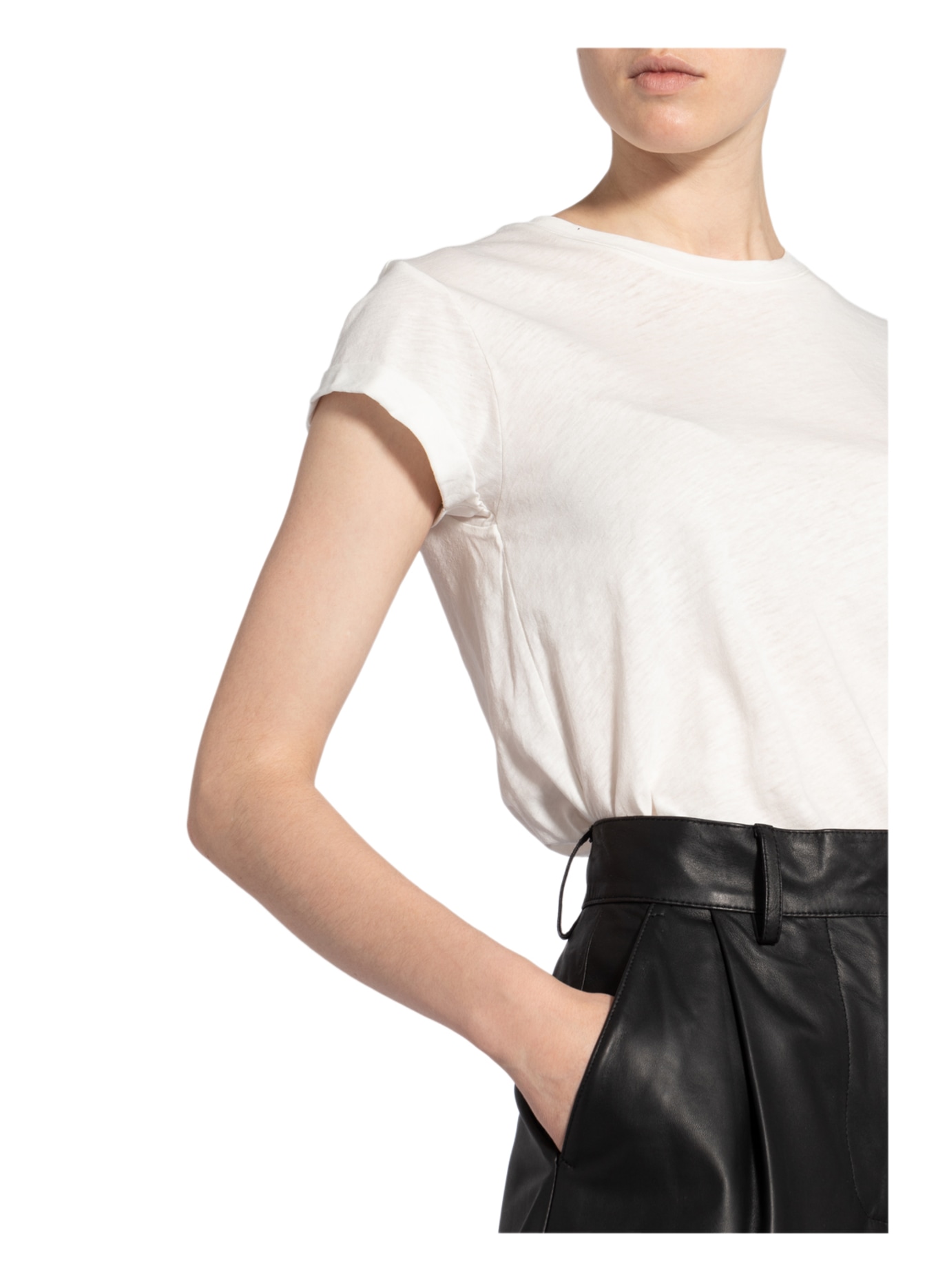 ALLSAINTS T-shirt ANNA, Color: WHITE (Image 6)
