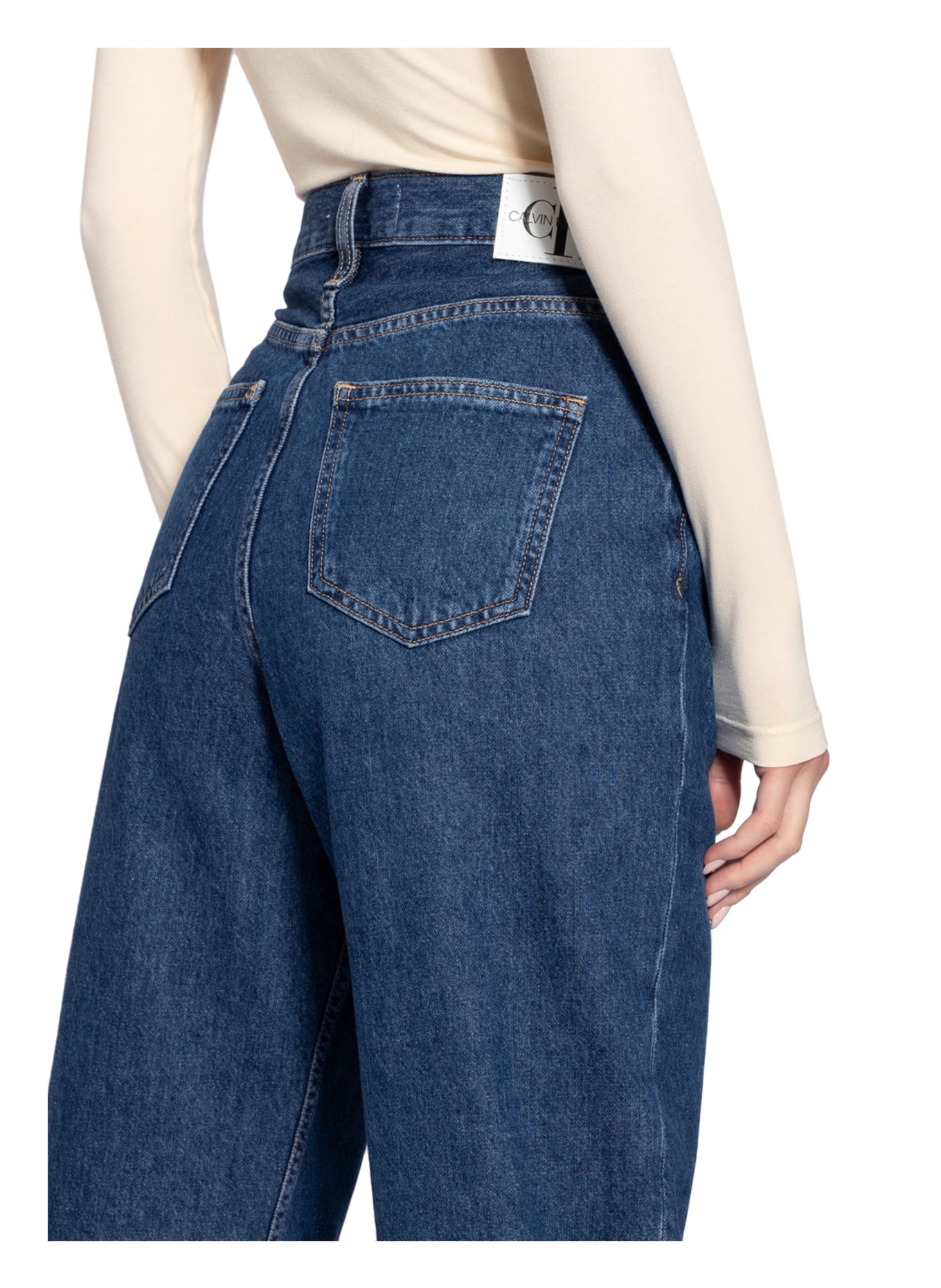 Calvin Klein Jeans Jeansy 7/8 , Kolor: 1A4 DENIM MEDIUM (Obrazek 5)