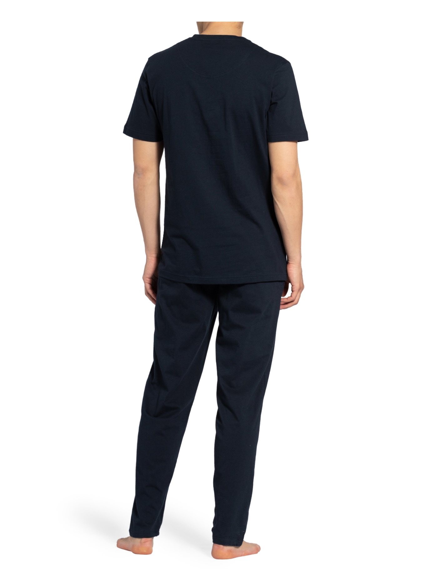 STROKESMAN'S Pajama shirt, Color: DARK BLUE (Image 3)