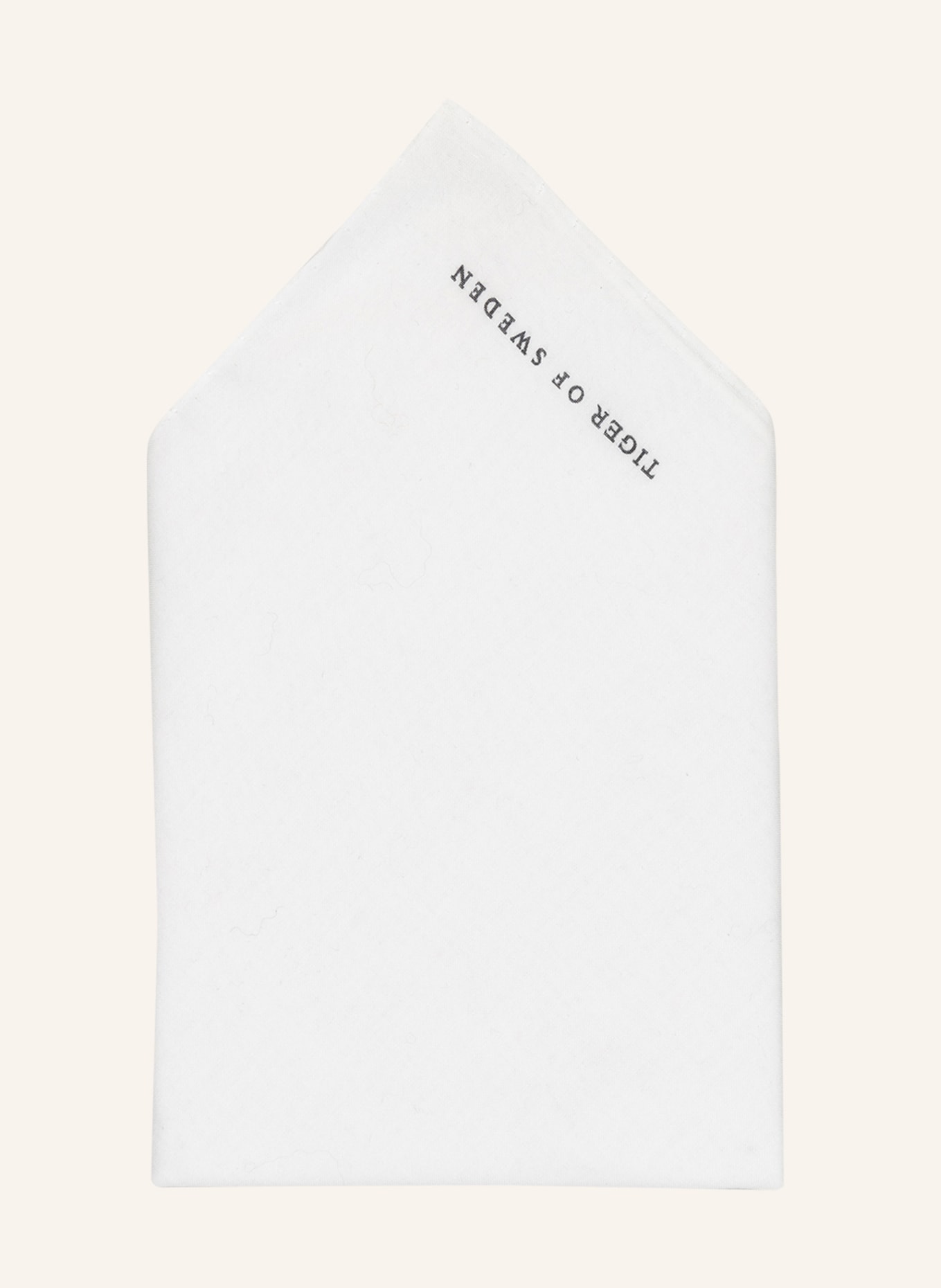 TIGER OF SWEDEN Pocket handkerchief, Color: WHITE (Image 1)