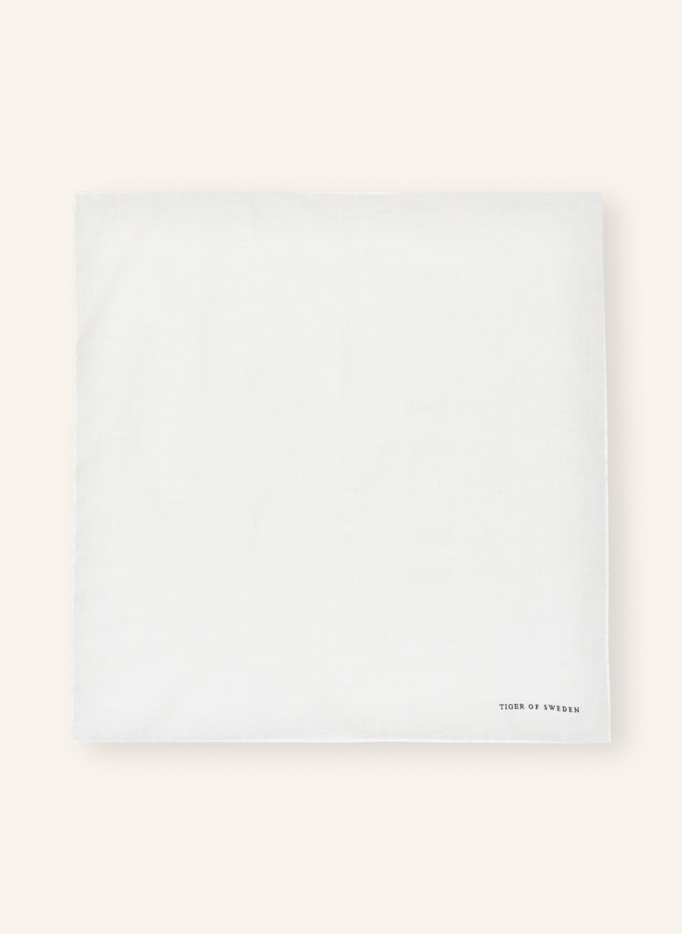 TIGER OF SWEDEN Pocket handkerchief, Color: WHITE (Image 2)