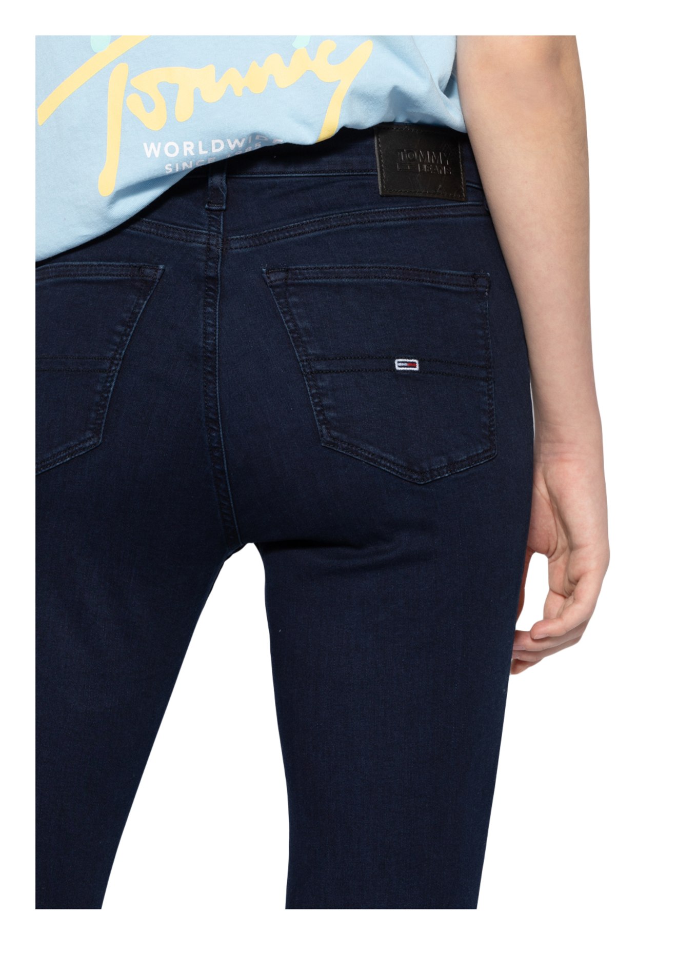 TOMMY JEANS Skinny Jeans NORA , Farbe: 1BK Avenue Dark Blue Stretch (Bild 5)