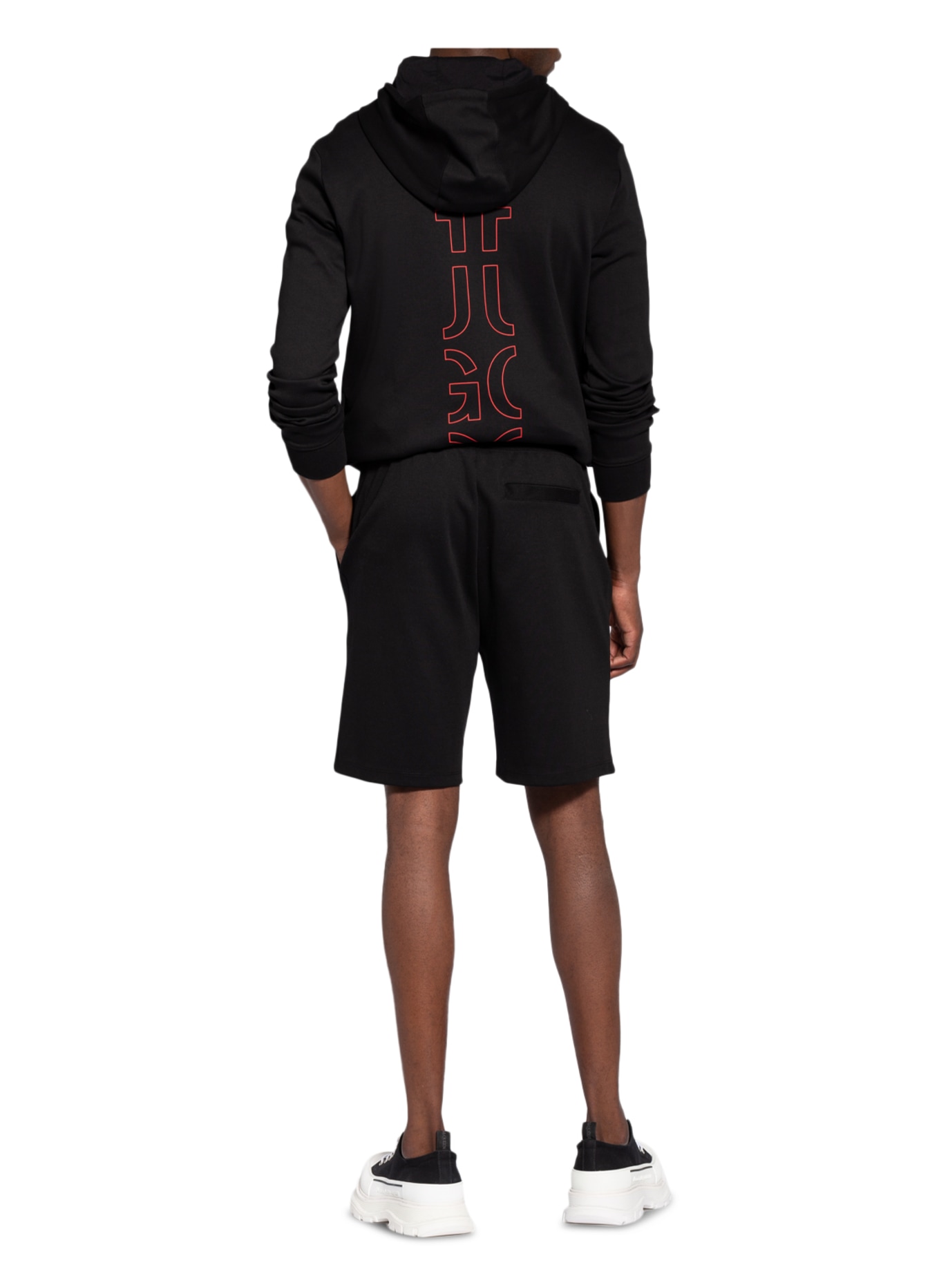 HUGO Sweat shorts DOOLIO in black | Breuninger