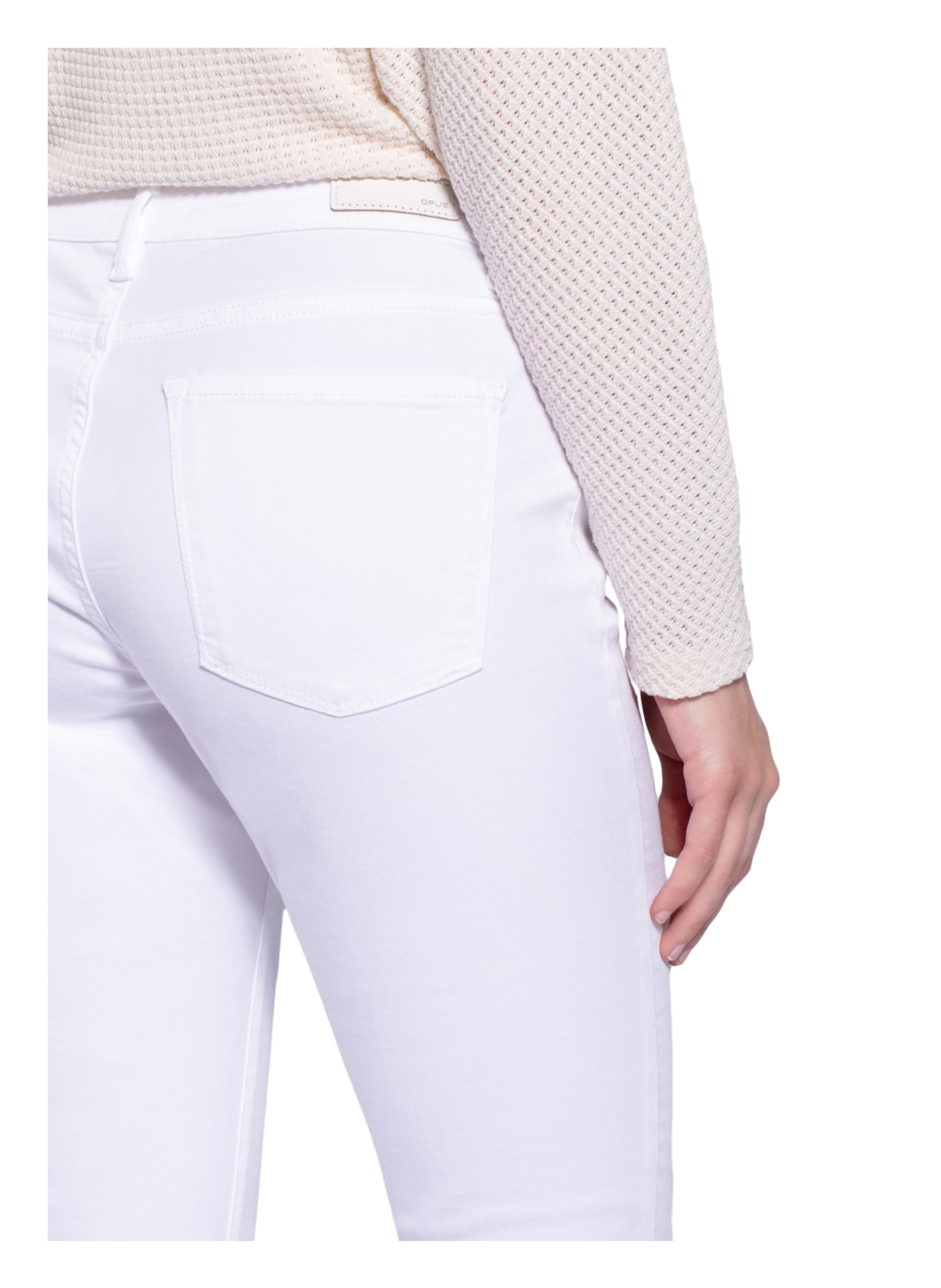 OPUS Skinny Jeans ELMA, Color: WHITE (Image 5)