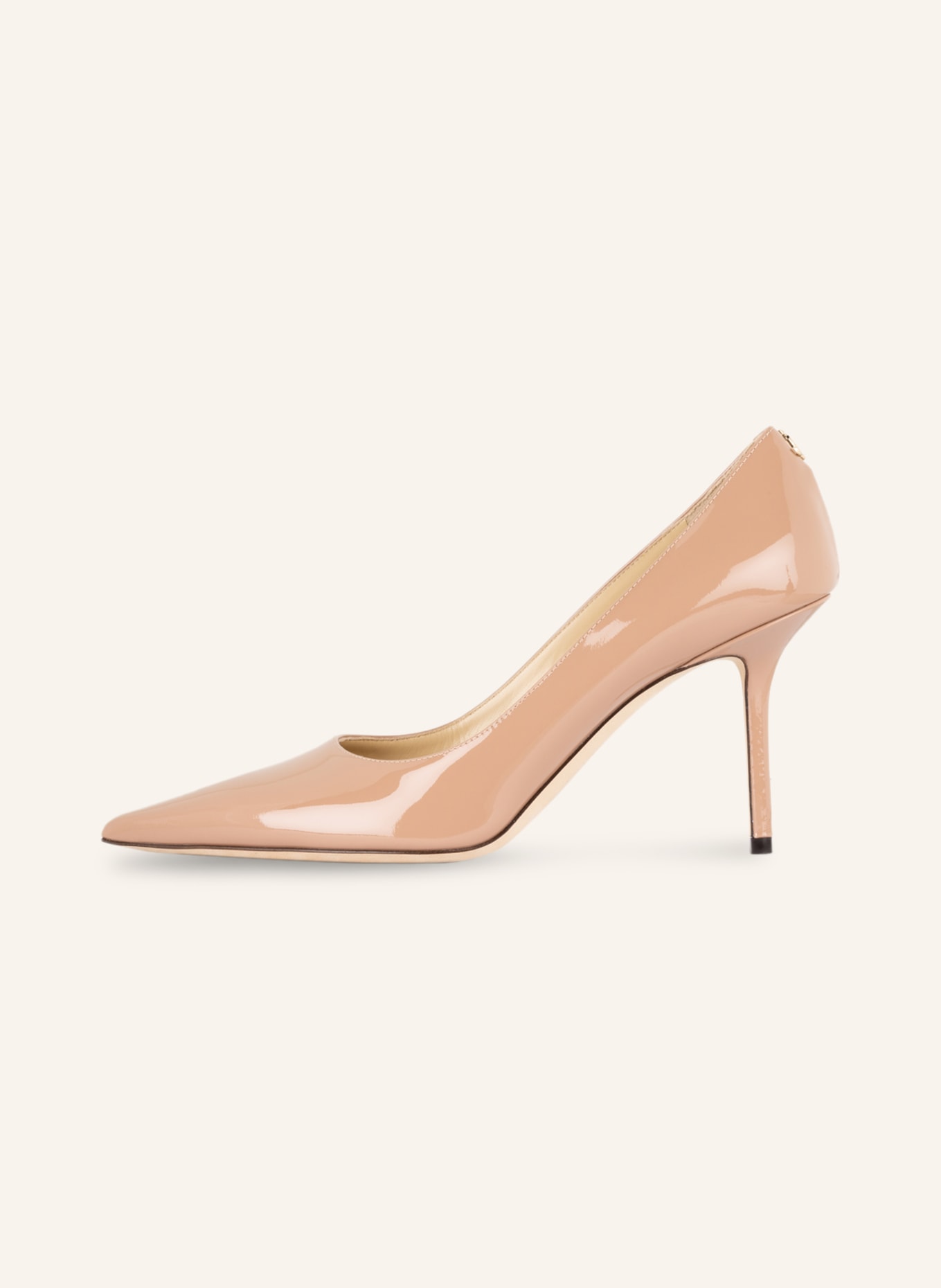 JIMMY CHOO Patent pumps LOVE 85, Color: NUDE (Image 4)