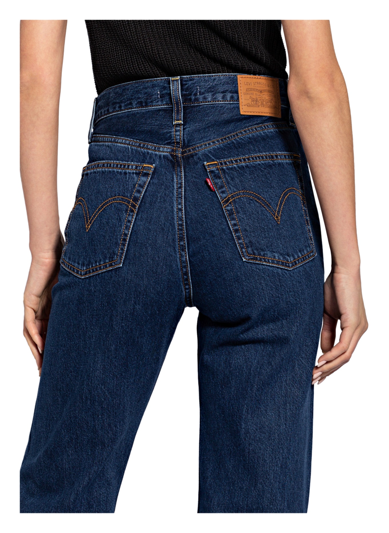 Levi's® Jeans RIBACE STRAIGHT, Farbe: 72 Dark Indigo - Flat Finish (Bild 5)