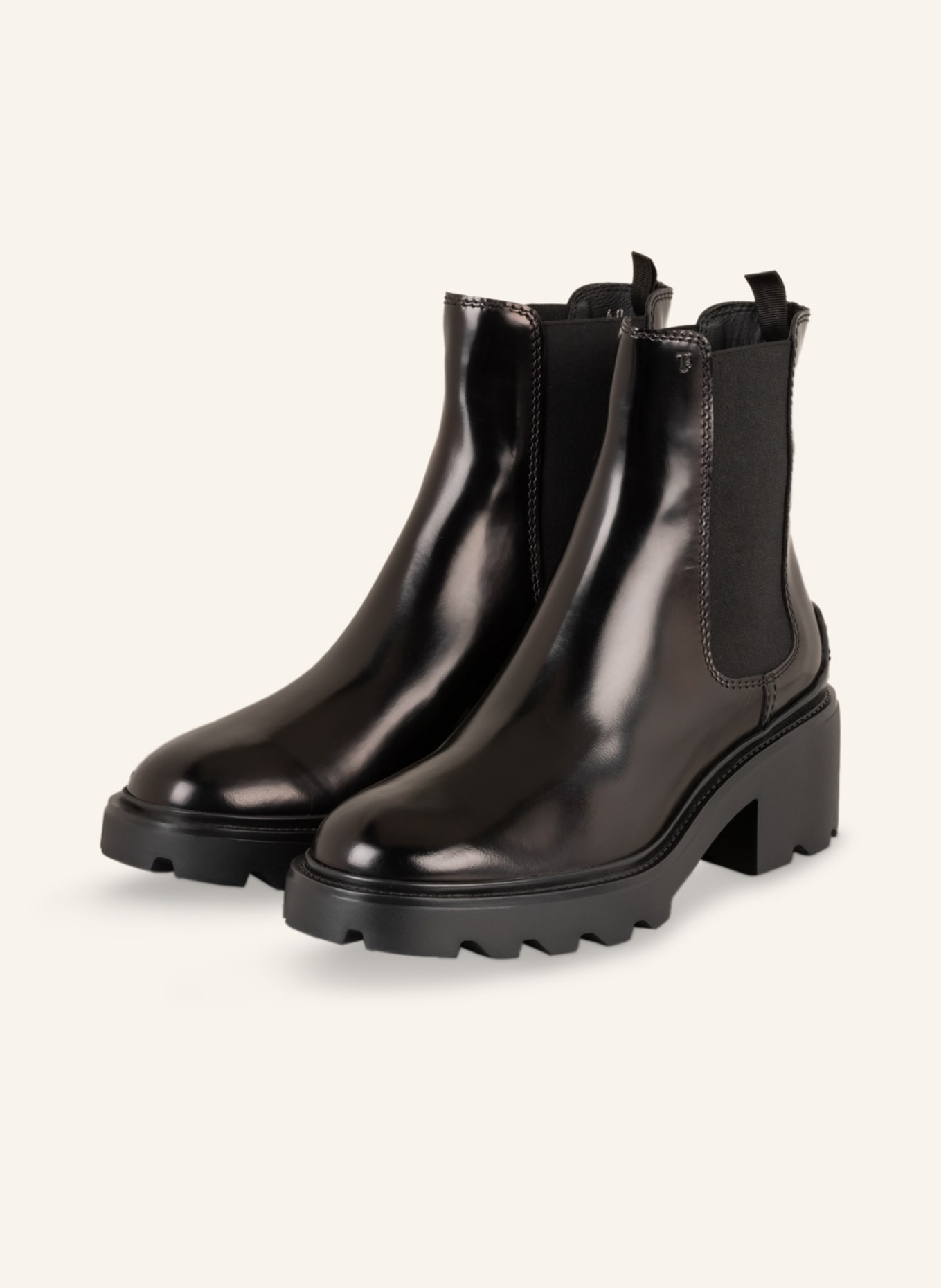 TOD'S Chelsea boots , Color: BLACK (Image 1)